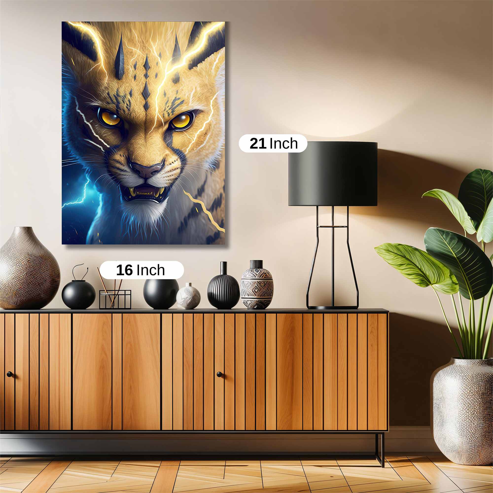 Thunder Cheetah Safe Wall Magnetic / M