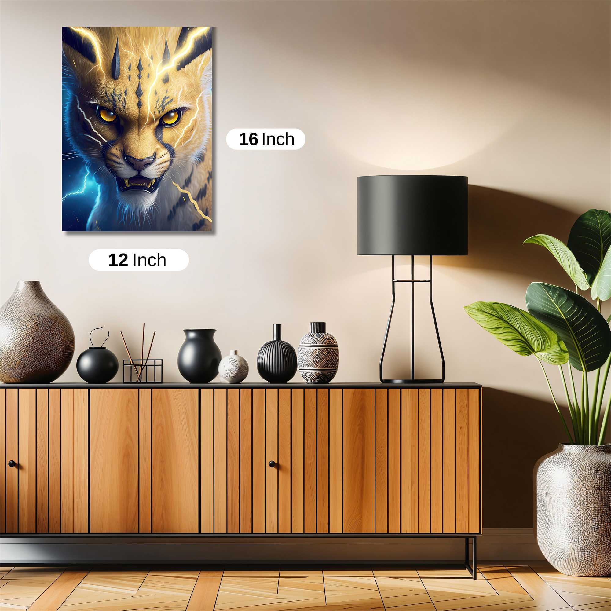 Thunder Cheetah Safe Wall Magnetic / M