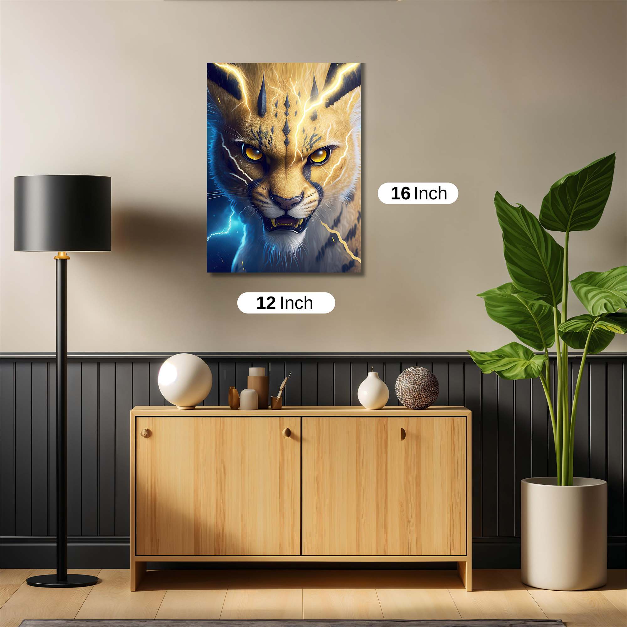 Thunder Cheetah Safe Wall Magnetic / M