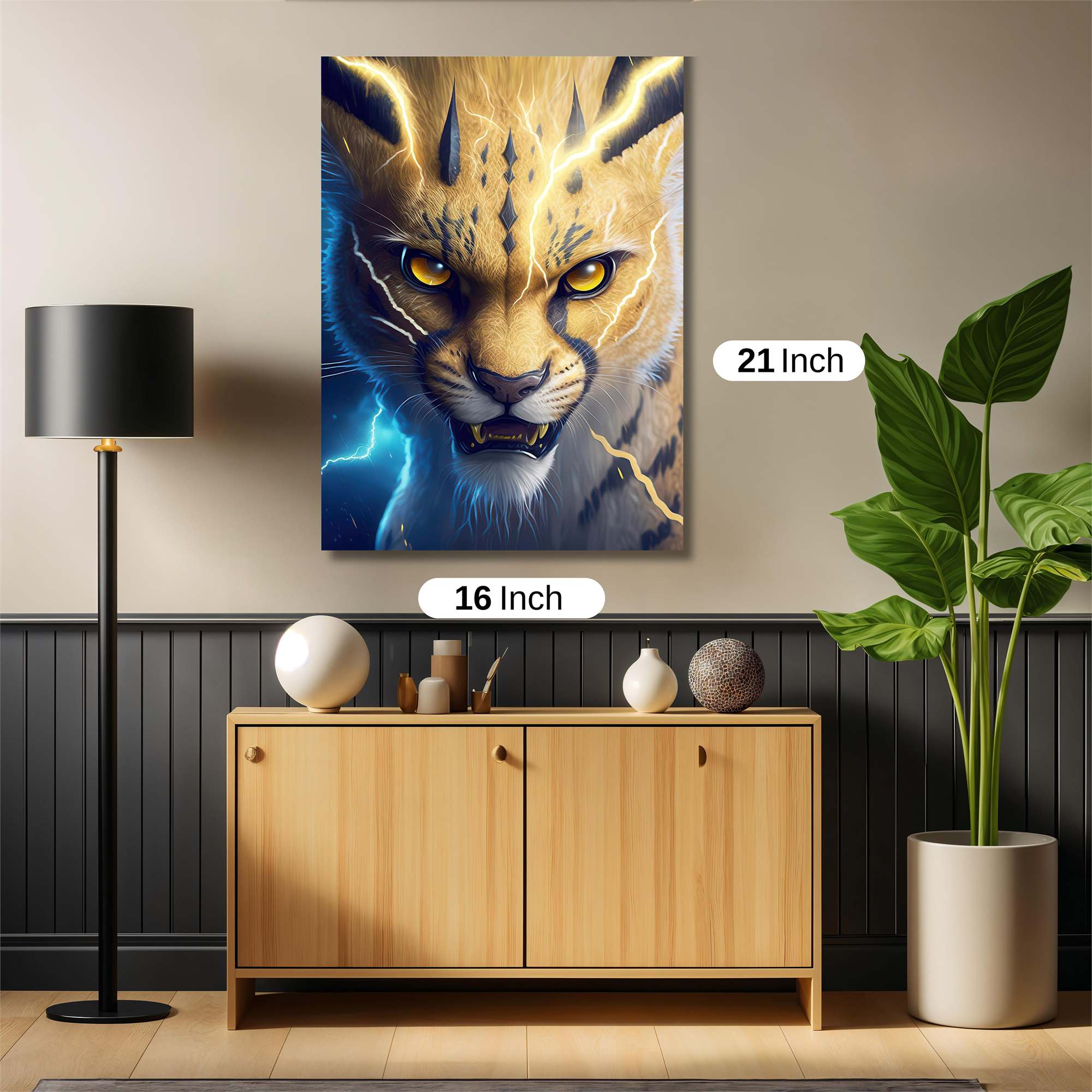 Thunder Cheetah Safe Wall Magnetic / M
