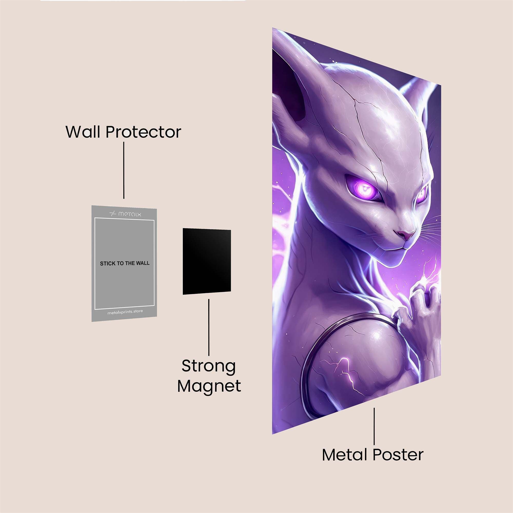 Beerus Enigmatic Safe Wall Magnetic / M