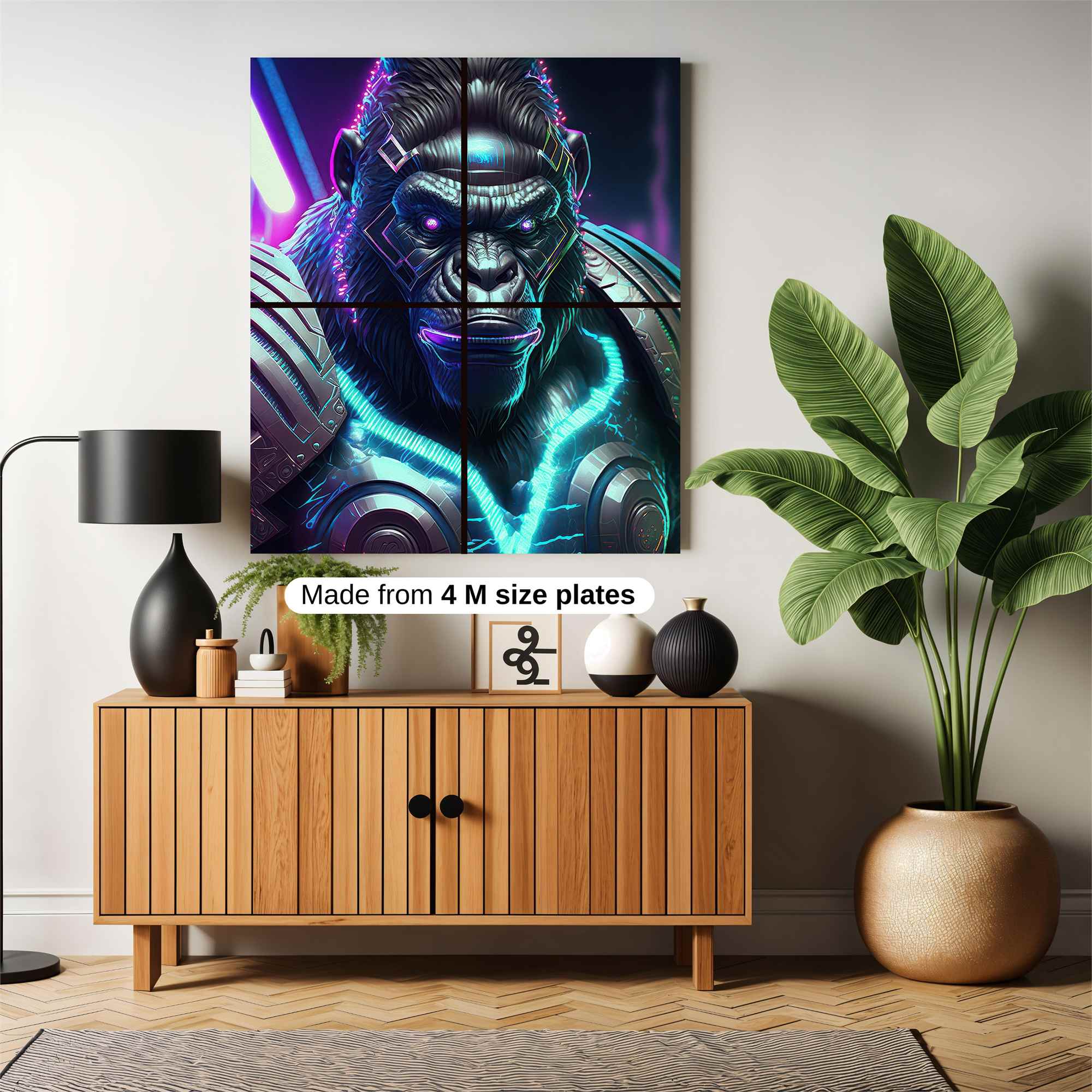 Gorilla Thunder Safe Wall Magnetic / M