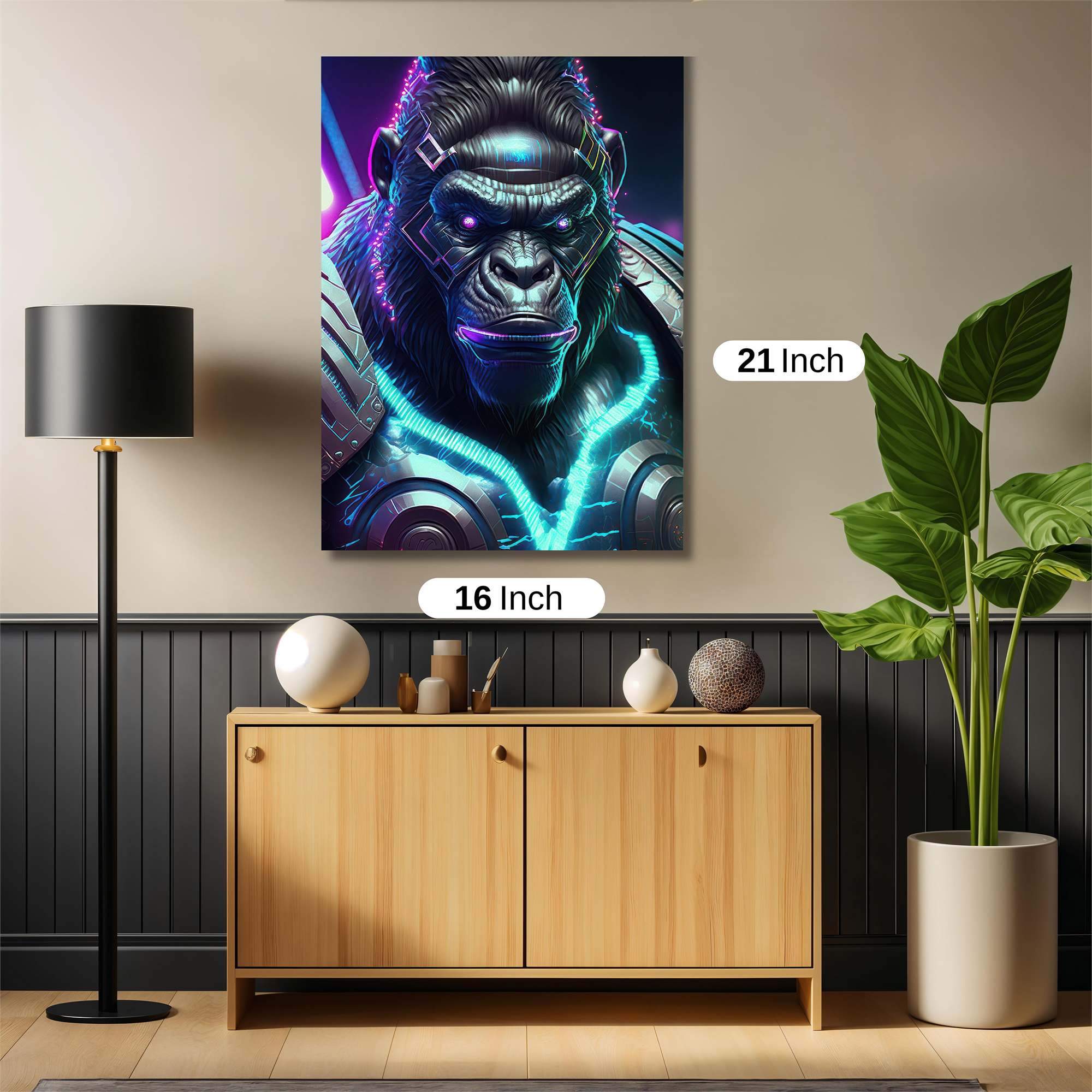 Gorilla Thunder Safe Wall Magnetic / M