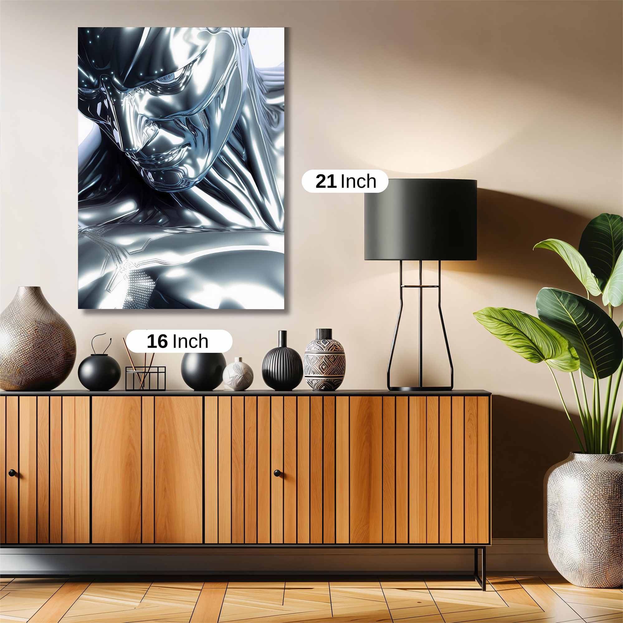 Silver Sentinel Safe Wall Magnetic / M