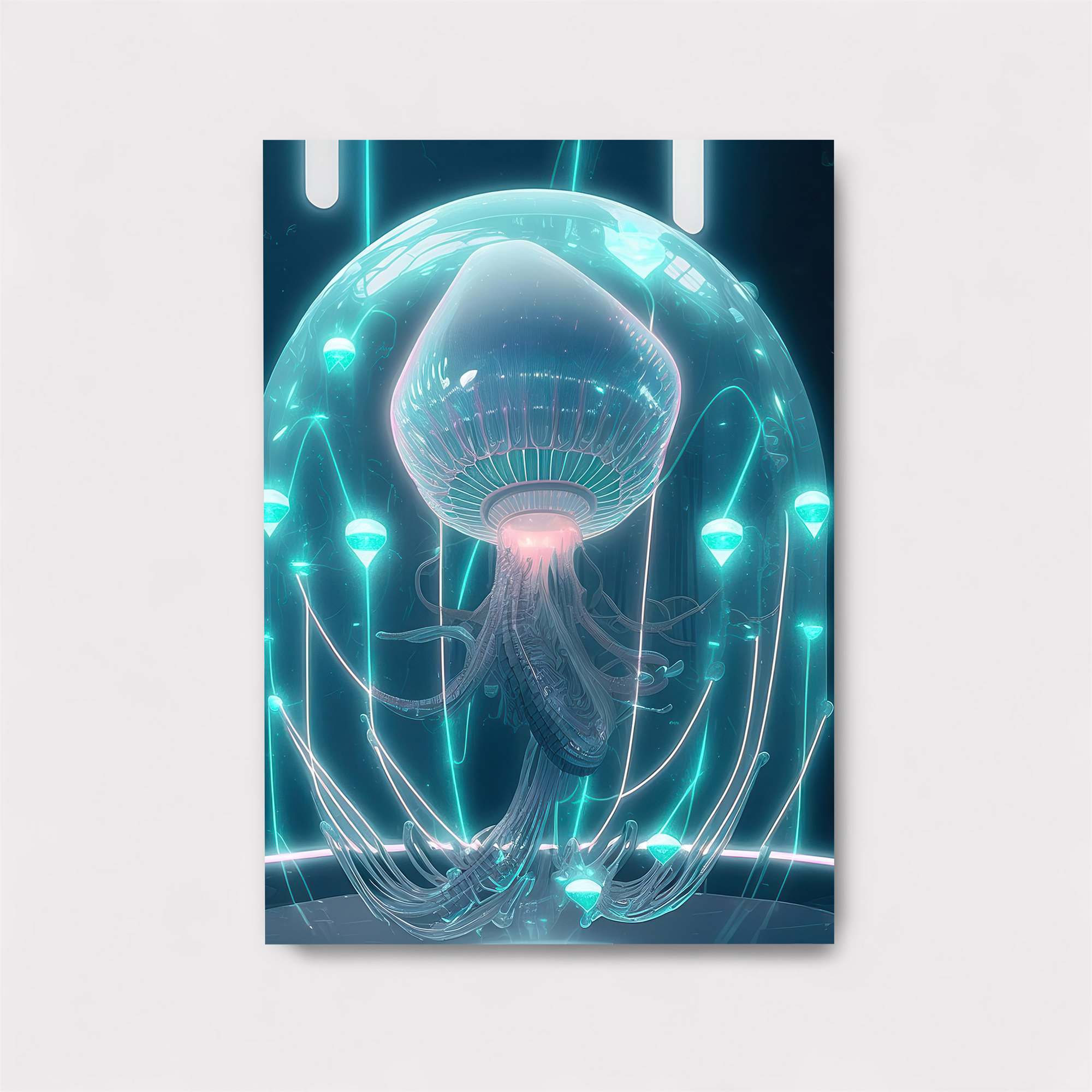 Jellyfish Serenity Safe Wall Magnetic / M