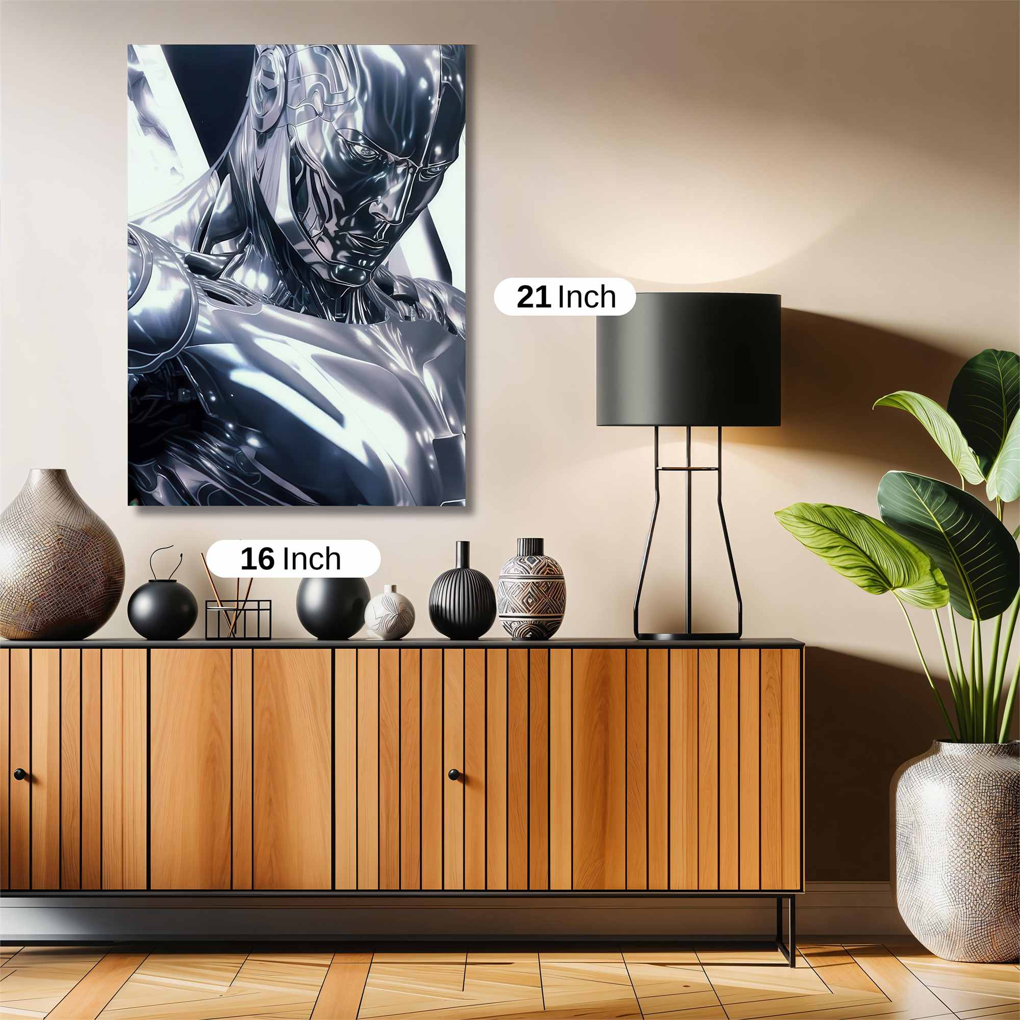 Silver Majesty Safe Wall Magnetic / M