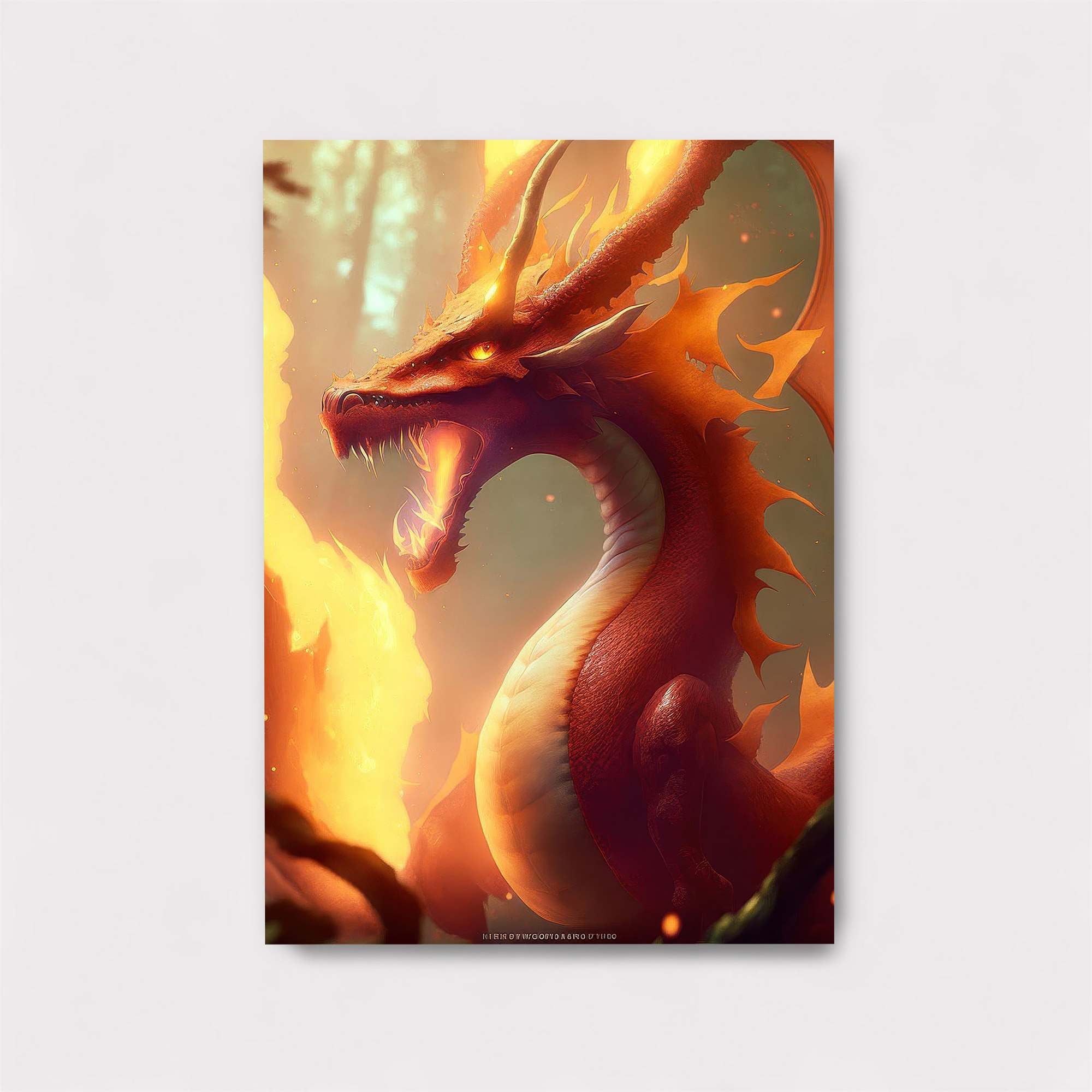 Dragon Blaze Safe Wall Magnetic / M