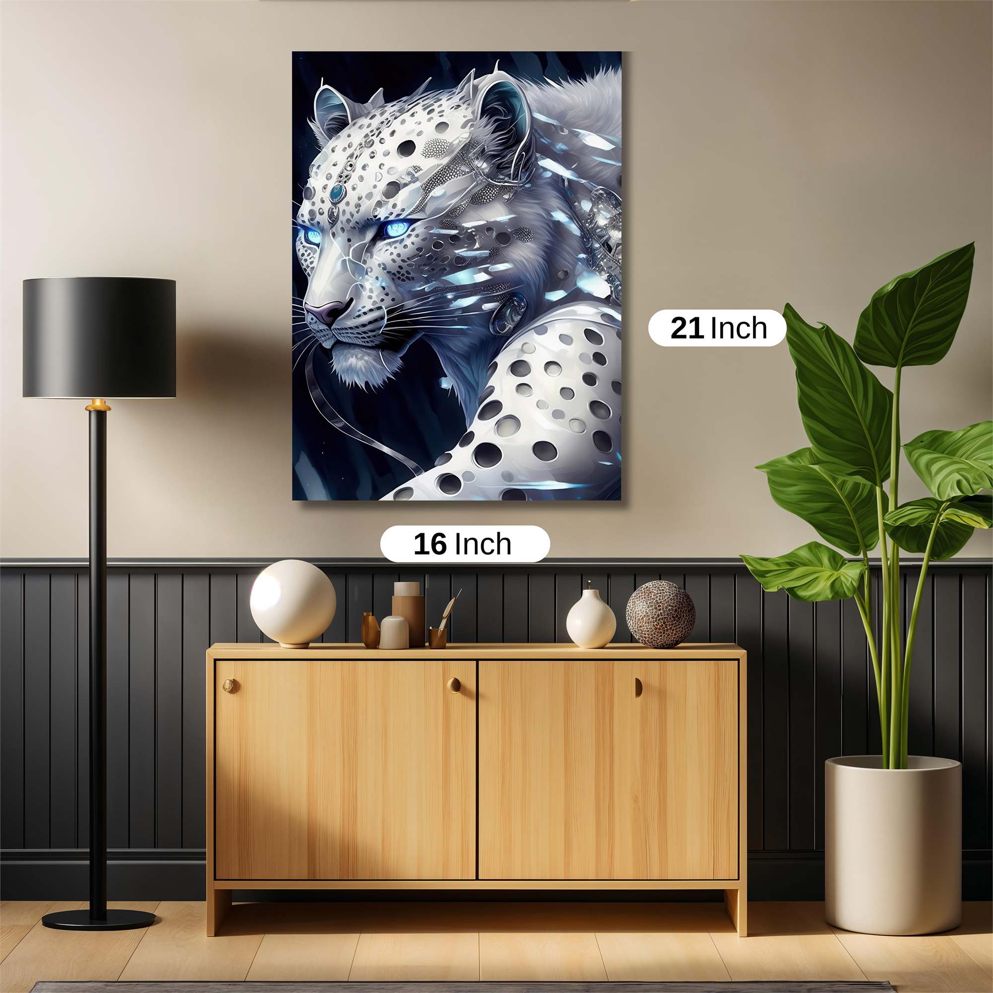 Frostbound Majesty Safe Wall Magnetic / M