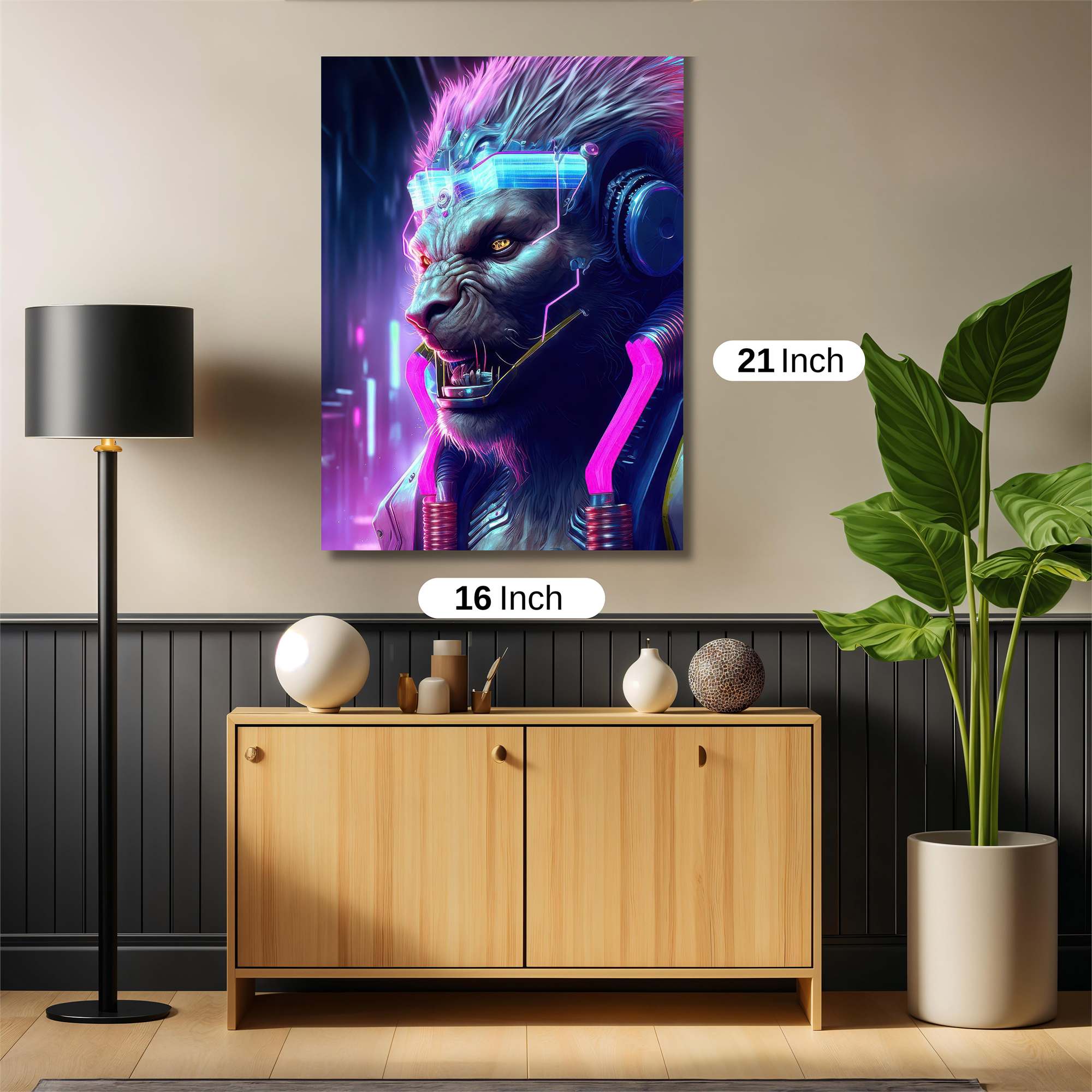 Cybernetic Fury Safe Wall Magnetic / M