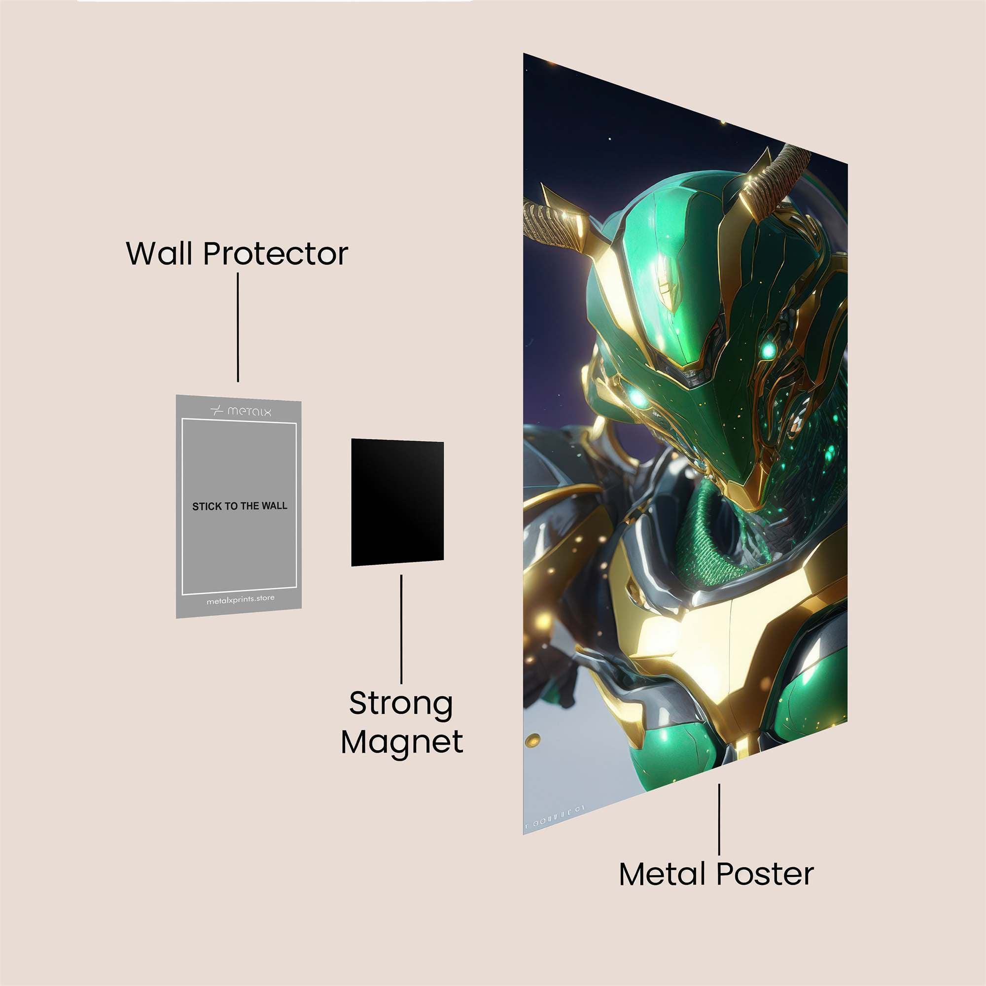 Loki Majestic Safe Wall Magnetic / M