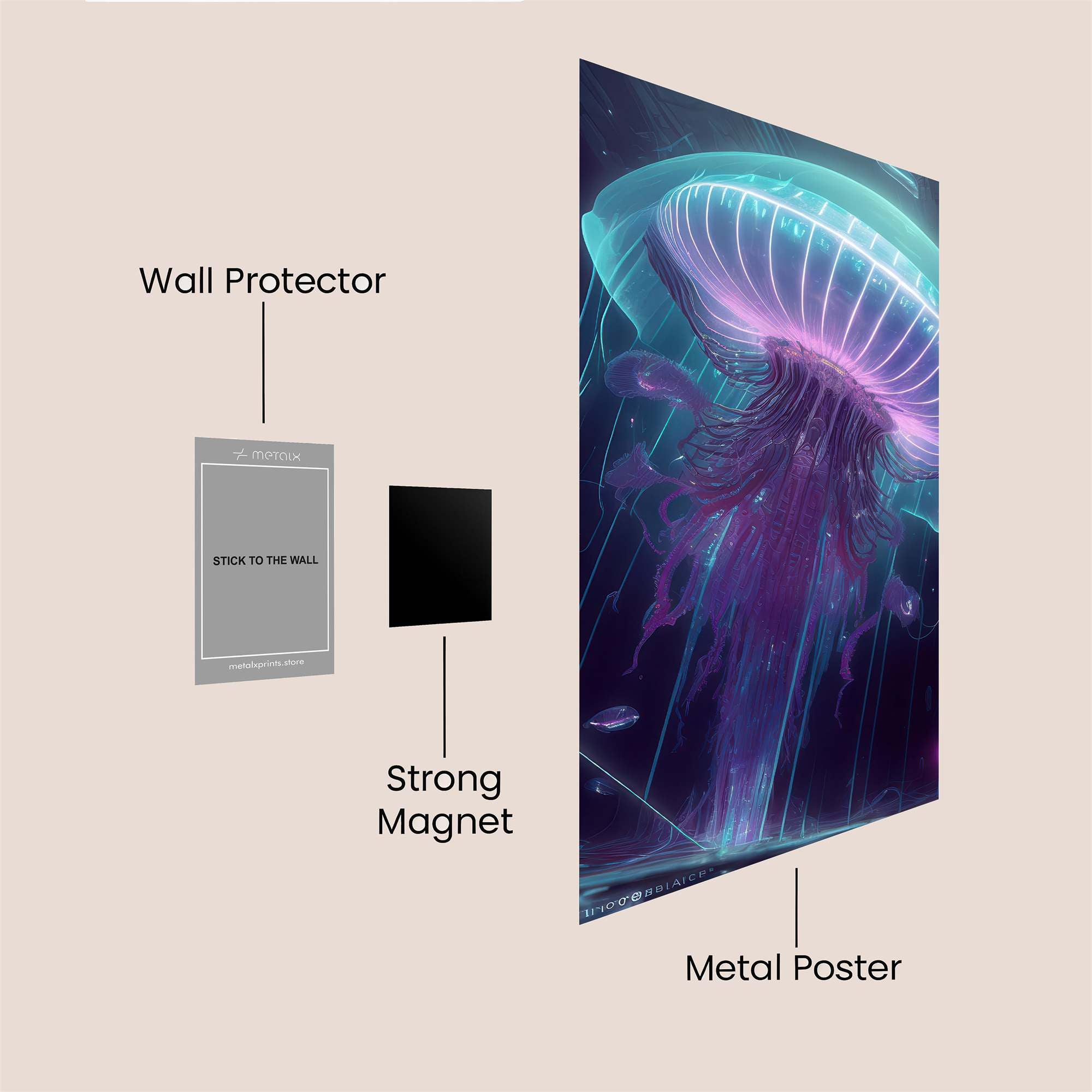 Jelly Dream Safe Wall Magnetic / M