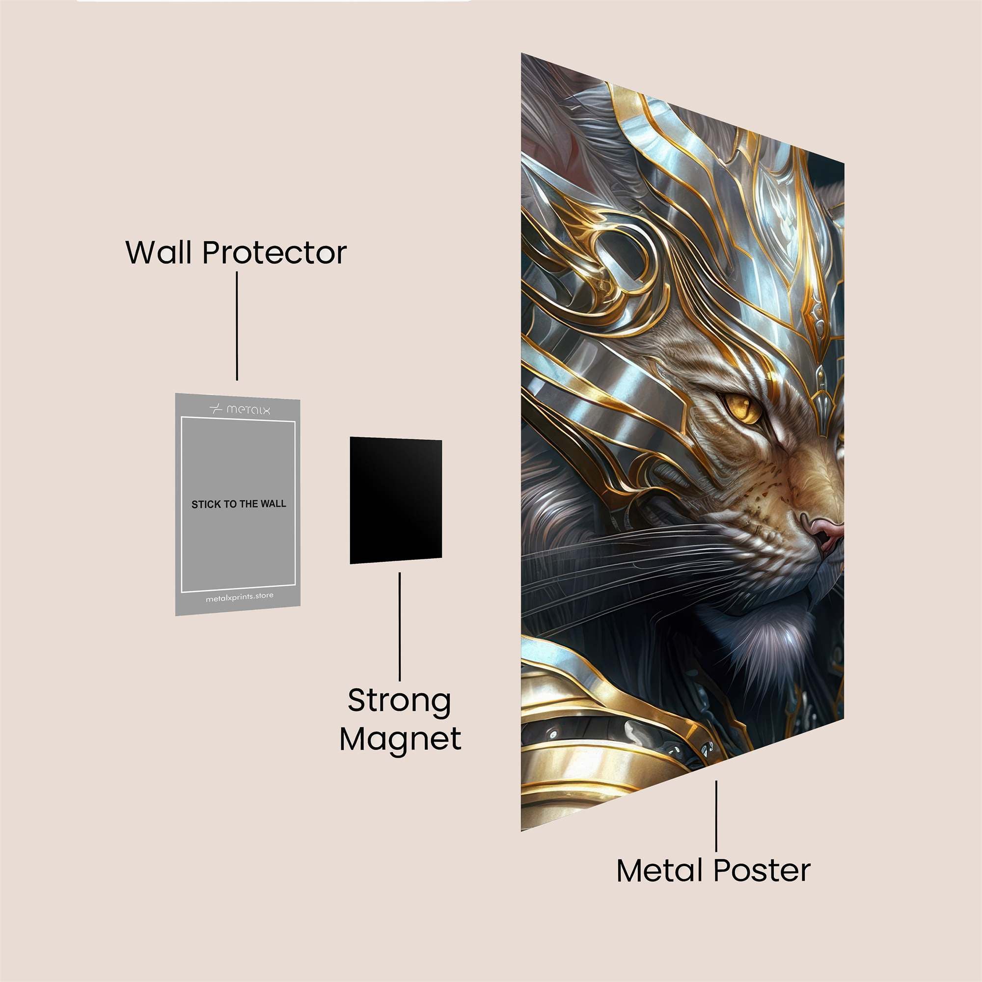 Regal Majesty Safe Wall Magnetic / M