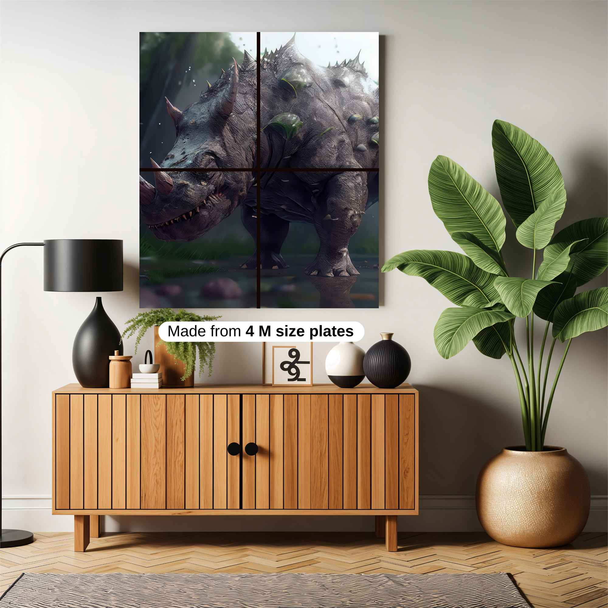 Rhino Rampage Safe Wall Magnetic / M