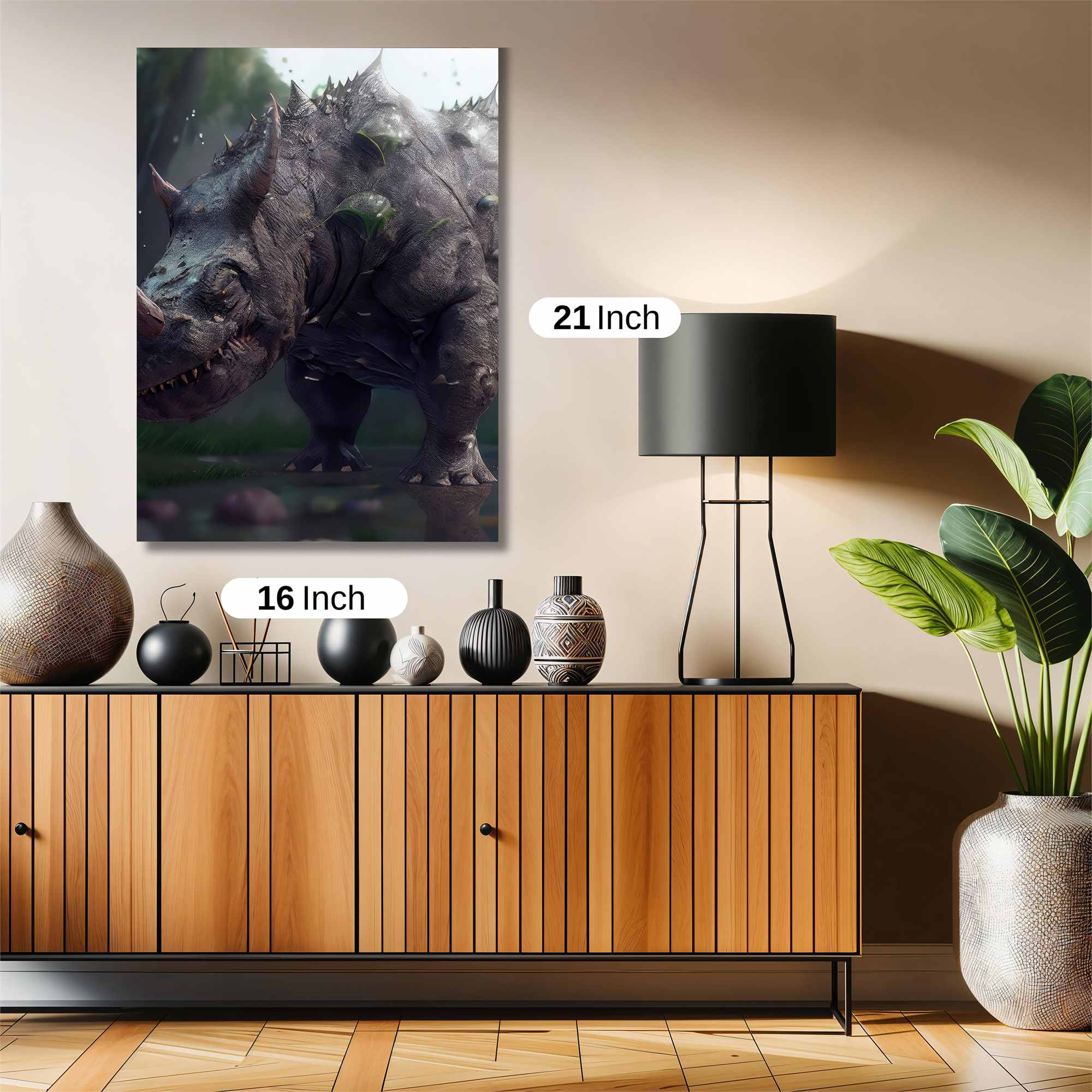 Rhino Rampage Safe Wall Magnetic / M