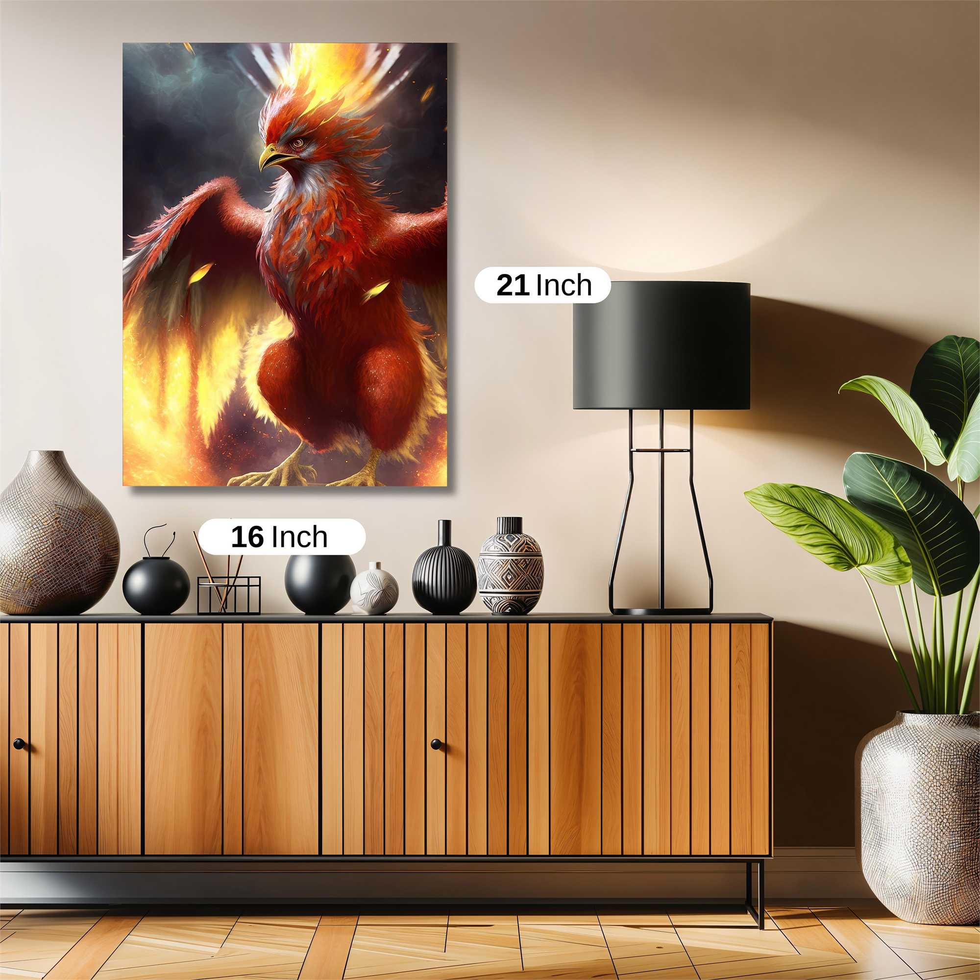 Phoenix Blaze Safe Wall Magnetic / M