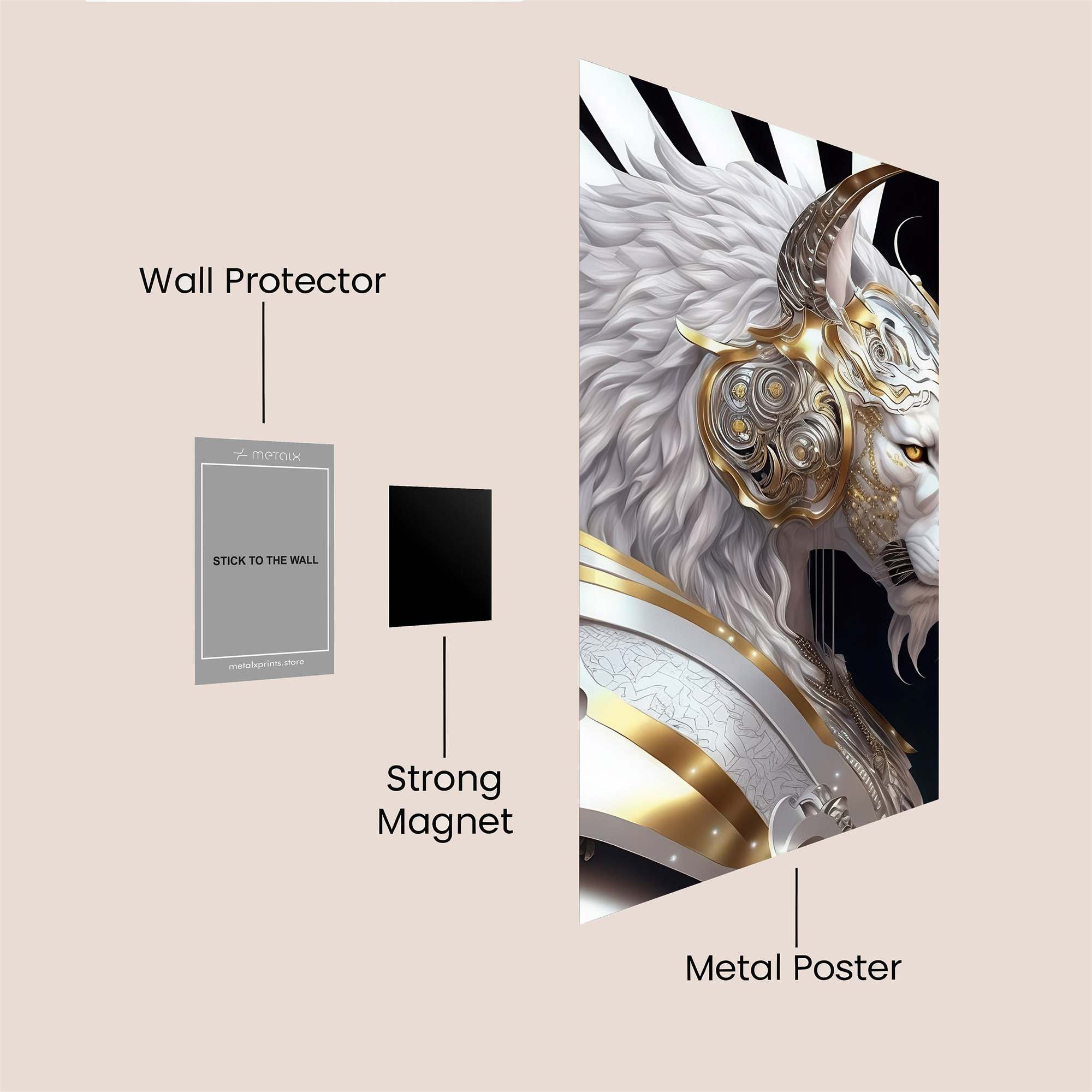 Regal Majesty Safe Wall Magnetic / M