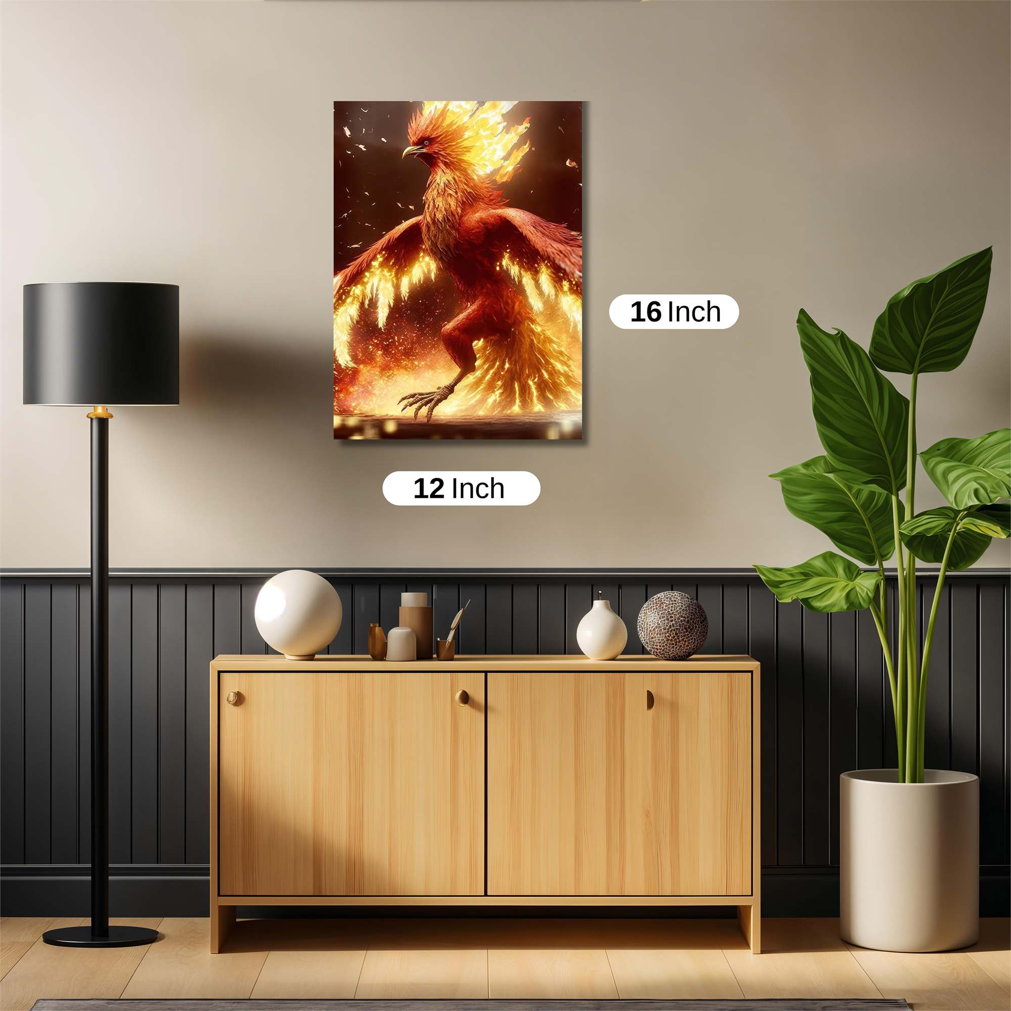 Phoenix Resplendent Safe Wall Magnetic / M
