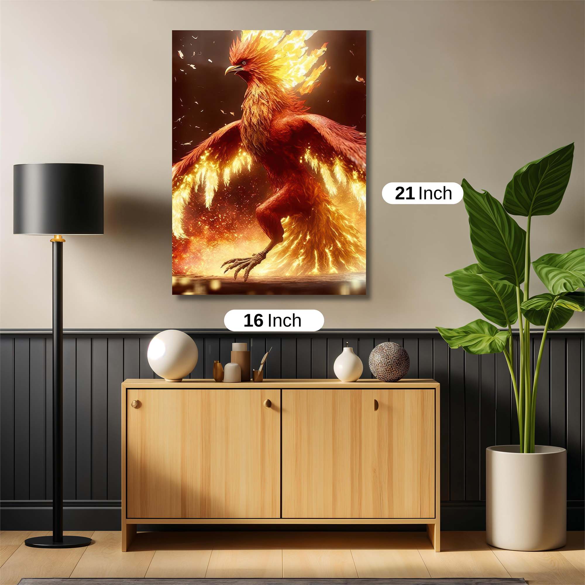 Phoenix Resplendent Safe Wall Magnetic / M