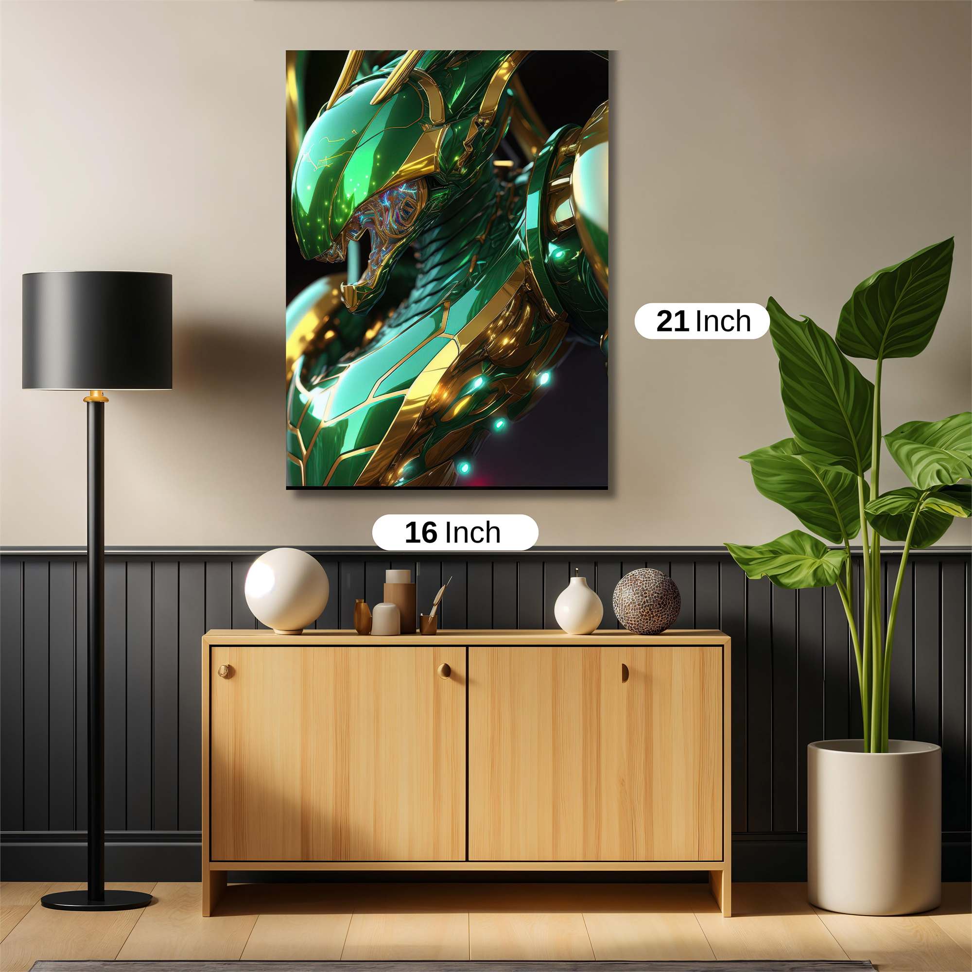 Emerald Fury Safe Wall Magnetic / M