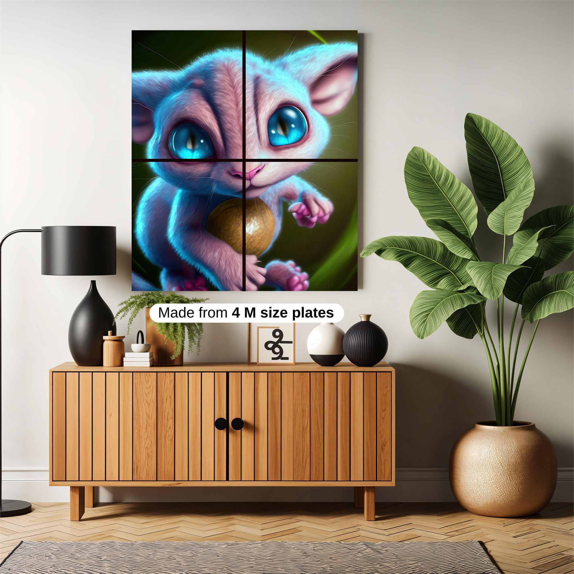 LunaWhimsy Safe Wall Magnetic / M