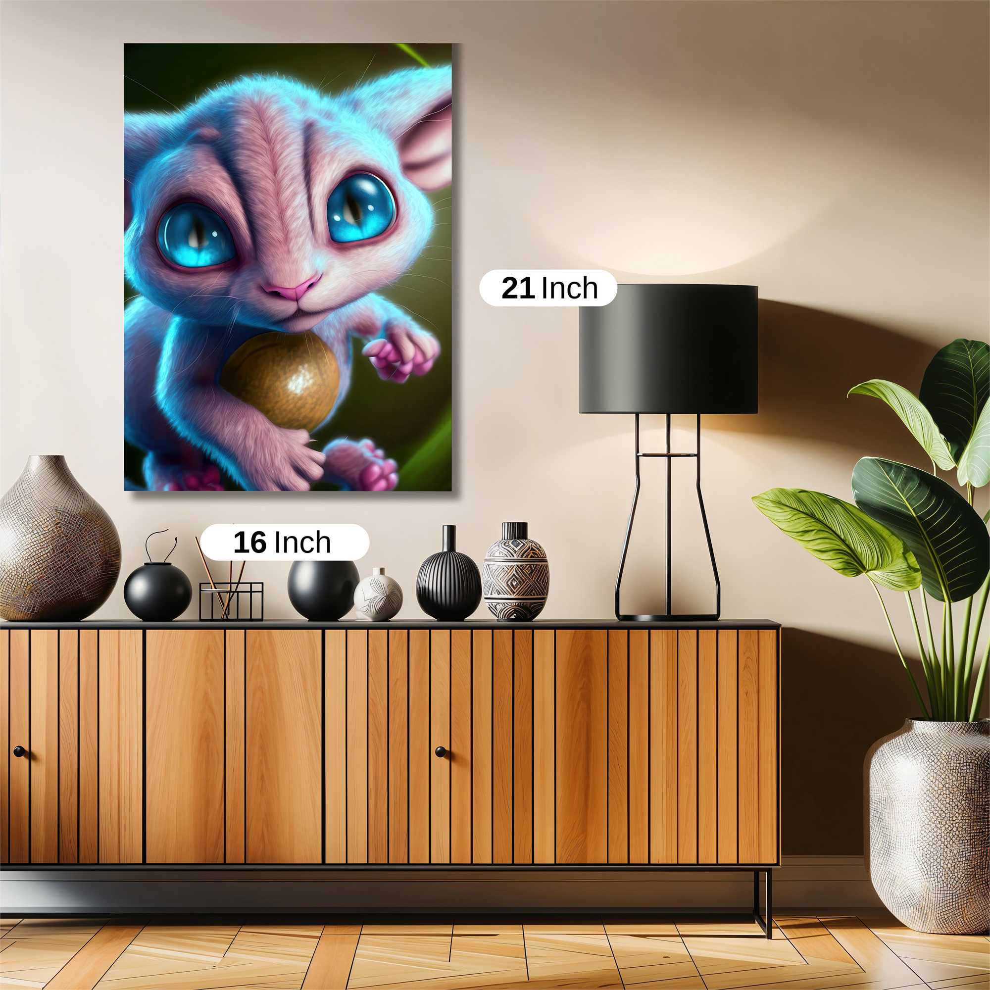 LunaWhimsy Safe Wall Magnetic / M