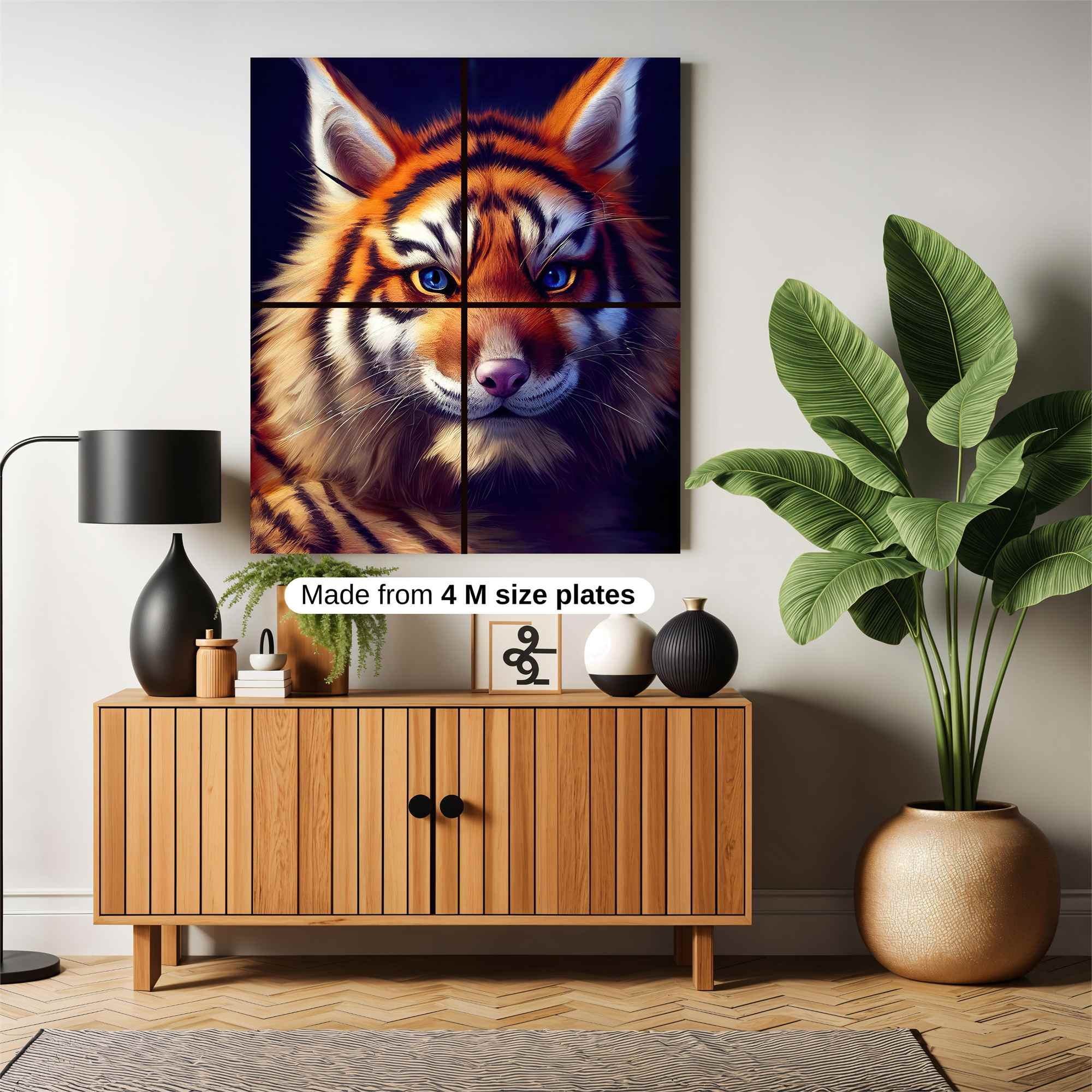 Tiger Majesty Safe Wall Magnetic / M