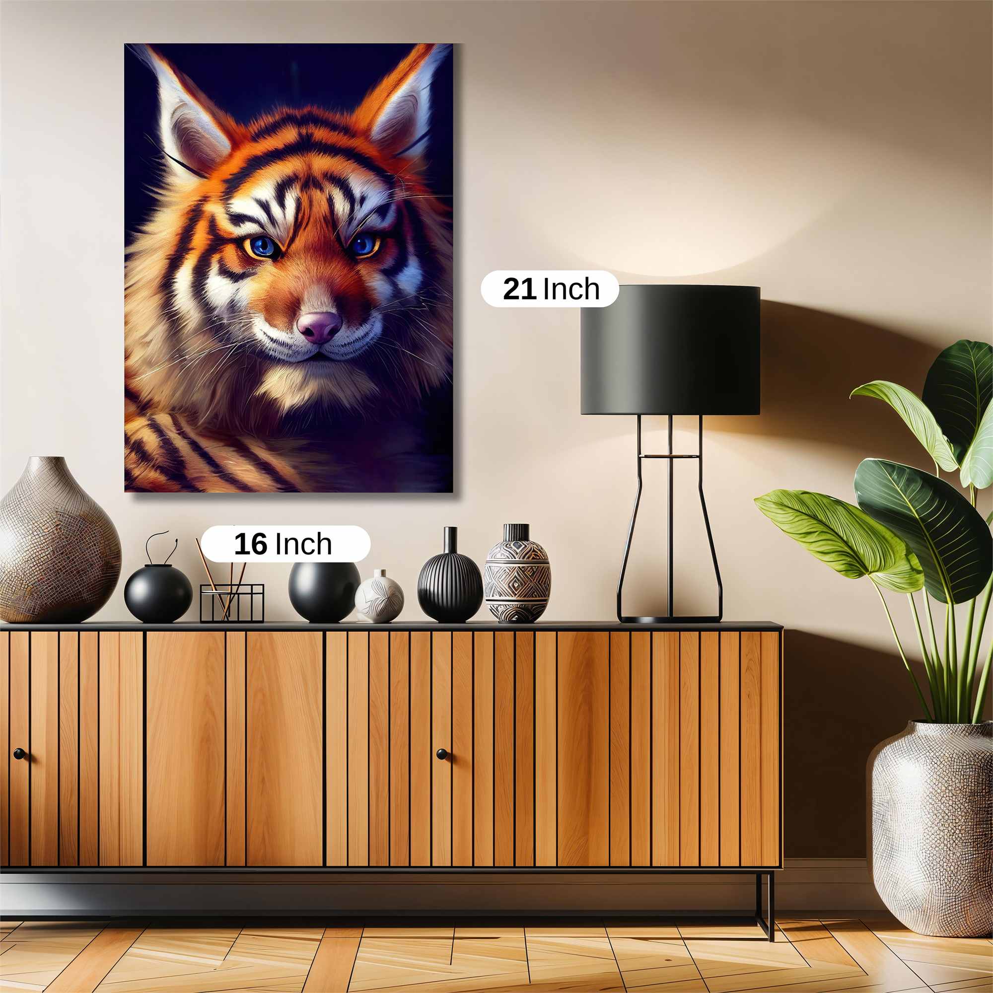Tiger Majesty Safe Wall Magnetic / M