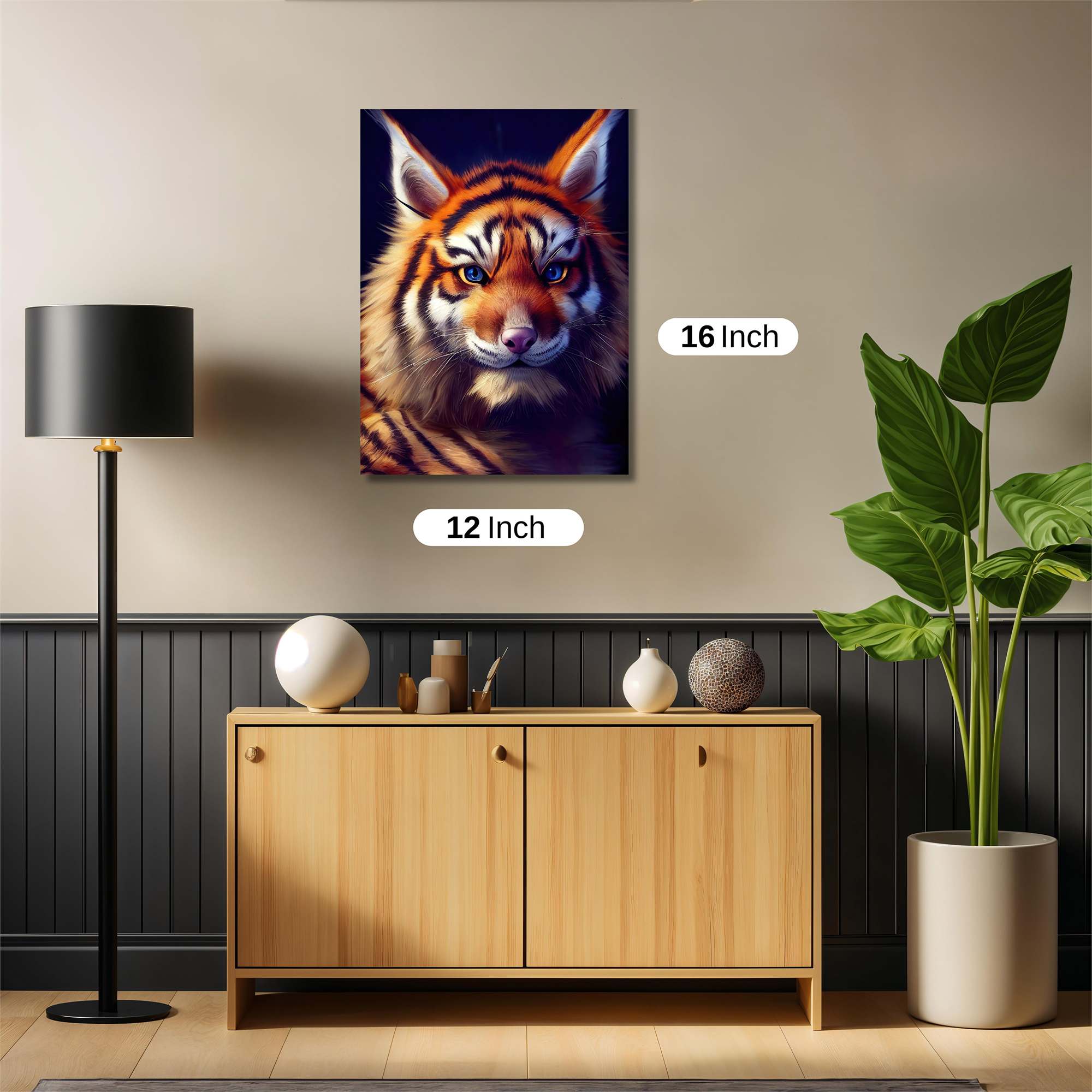 Tiger Majesty Safe Wall Magnetic / M