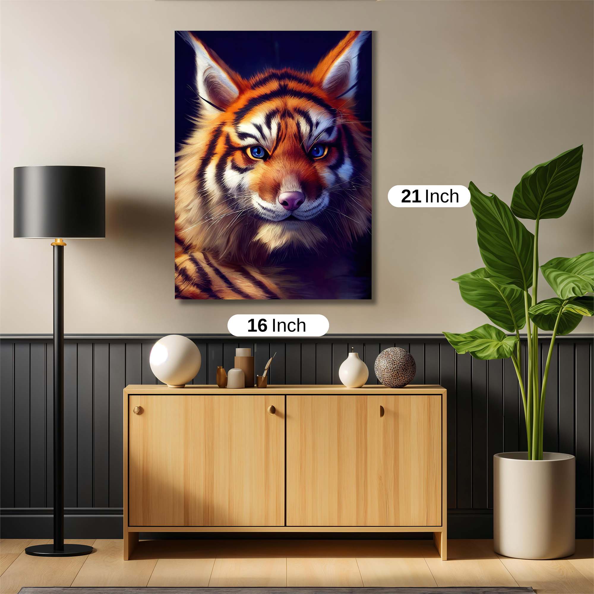 Tiger Majesty Safe Wall Magnetic / M