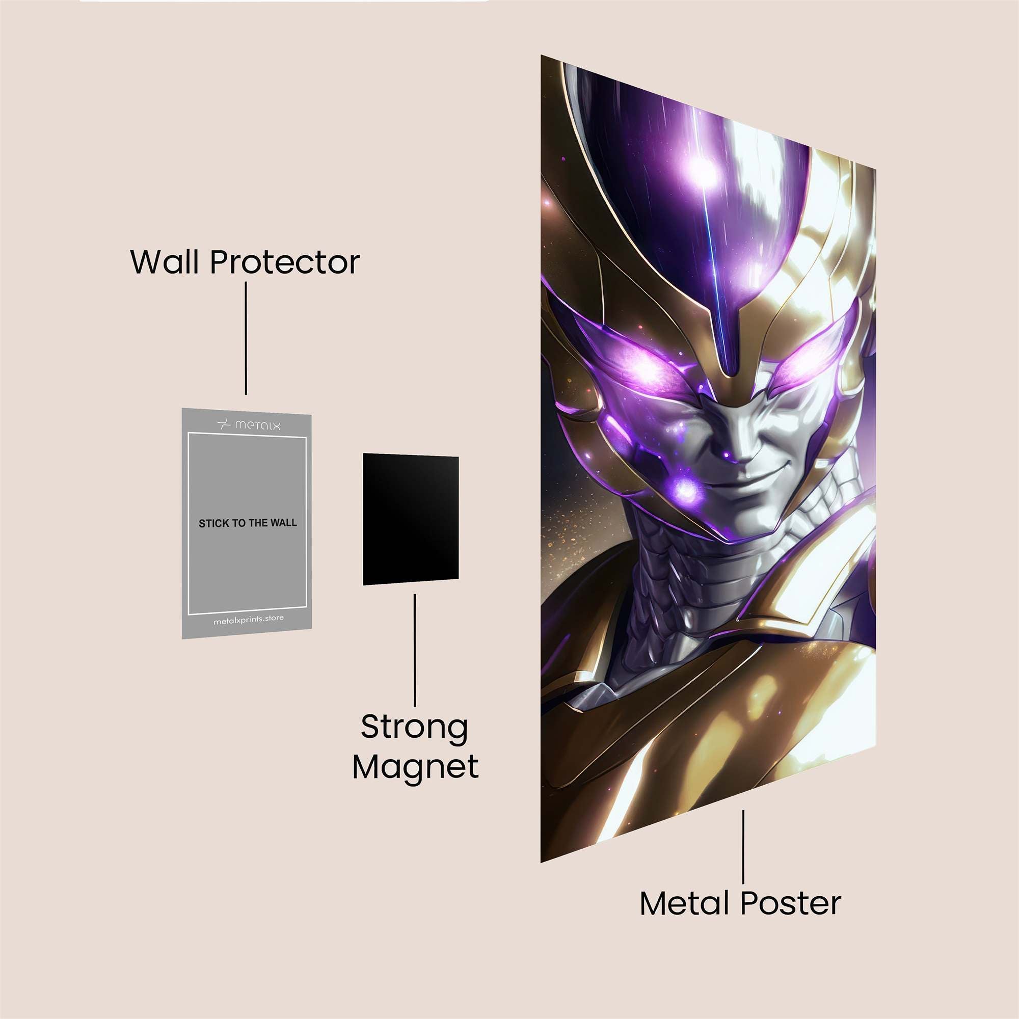 Frieza Majestic Safe Wall Magnetic / M