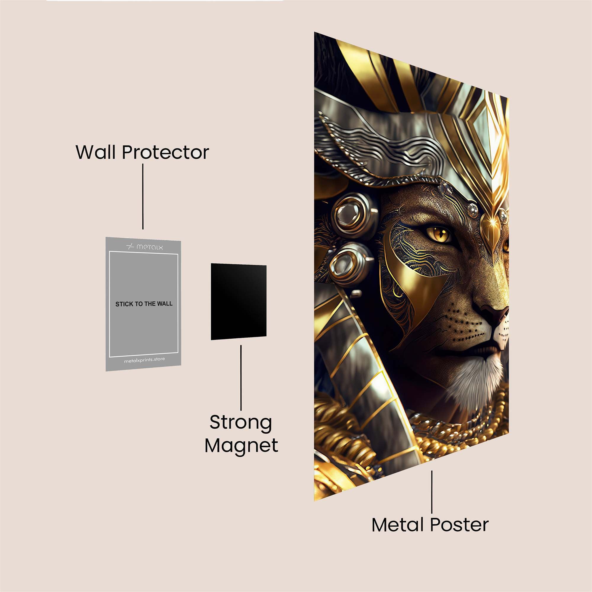 Lion Sovereign Safe Wall Magnetic / M