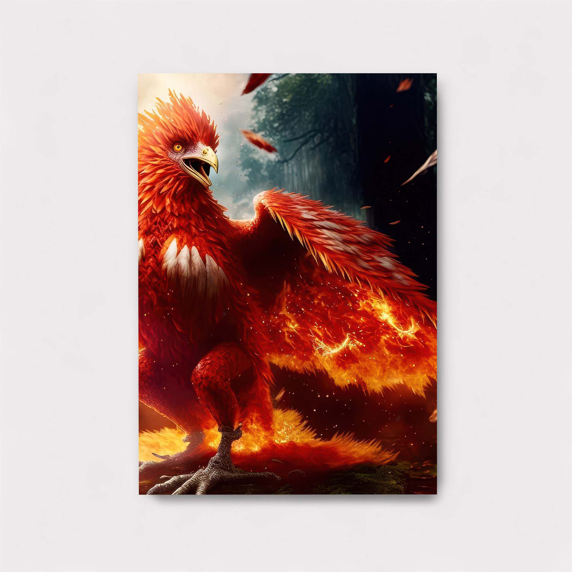 Phoenix Blaze Safe Wall Magnetic / M