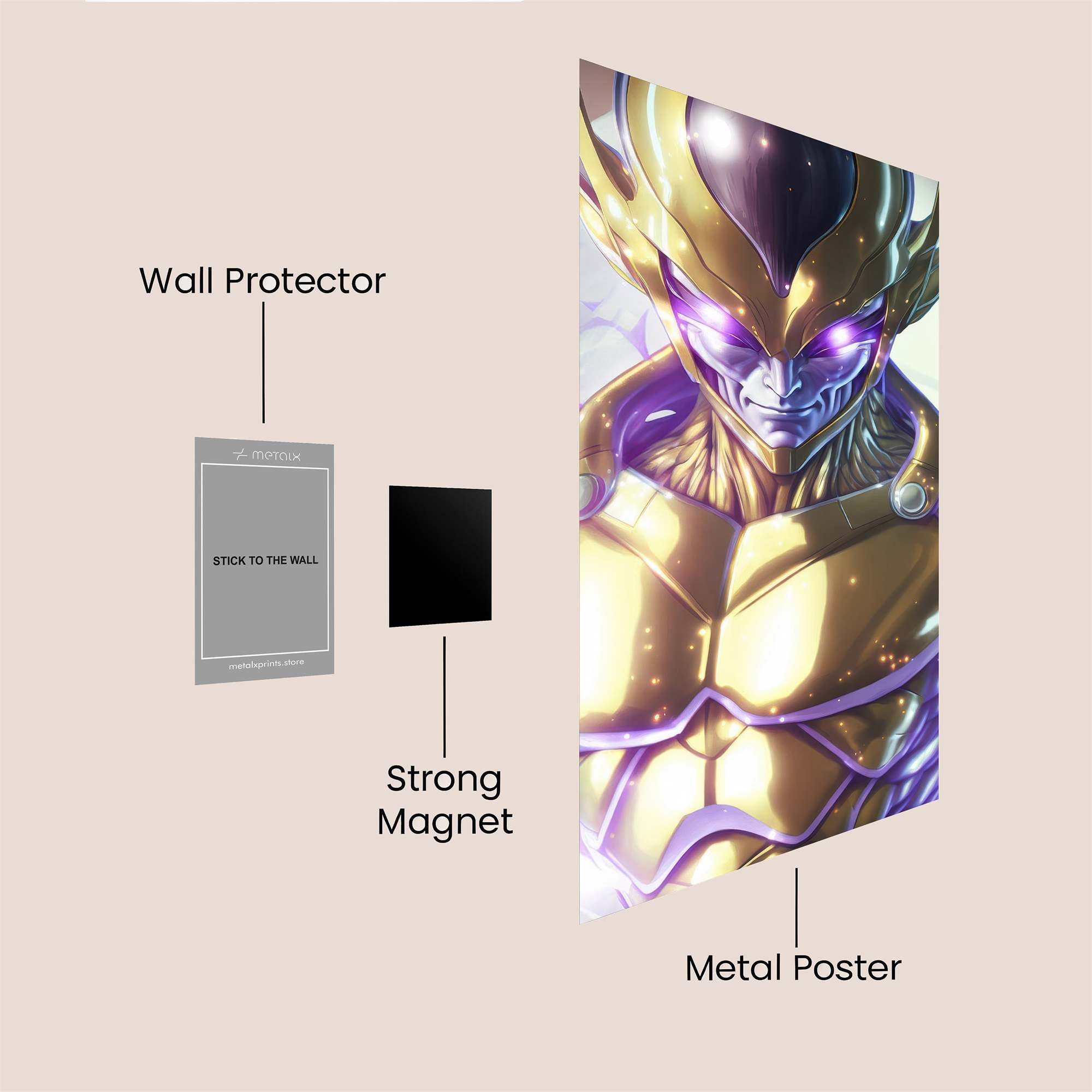 Frieza Menace Safe Wall Magnetic / M
