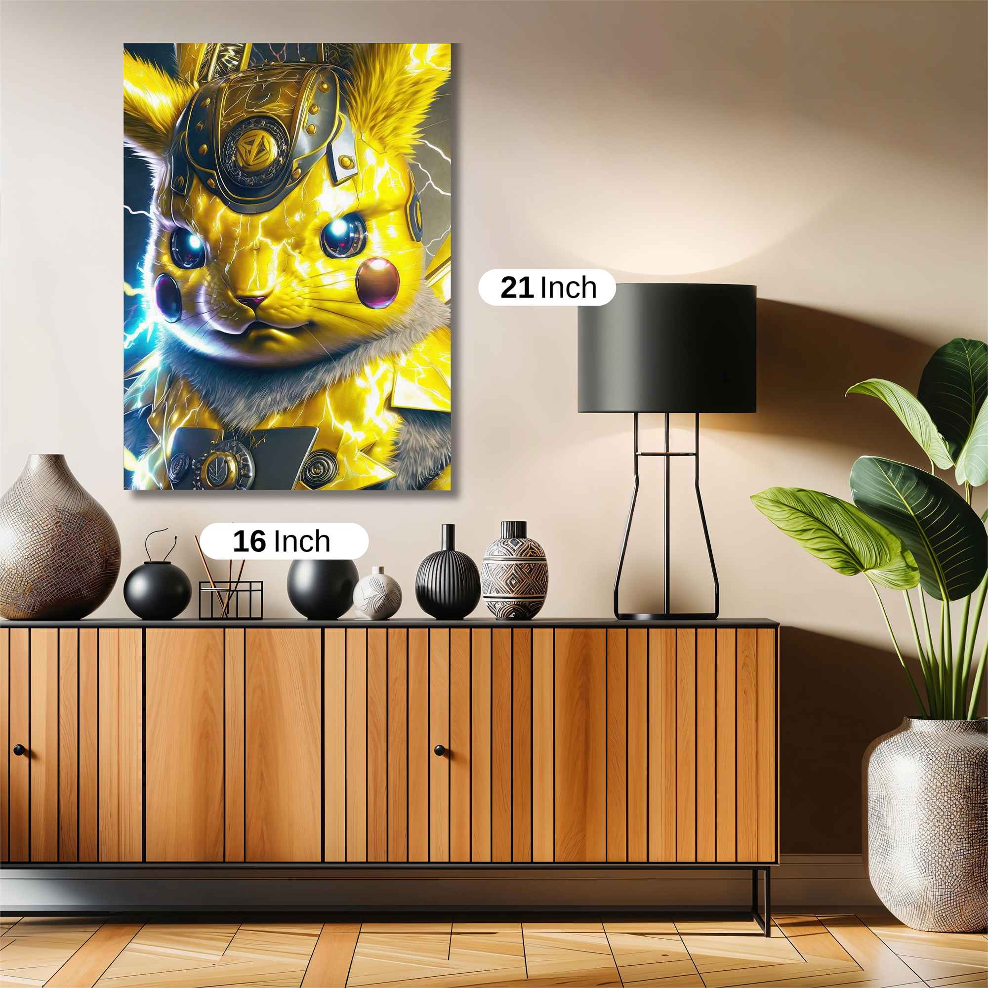 Pikachu Majestic Safe Wall Magnetic / M