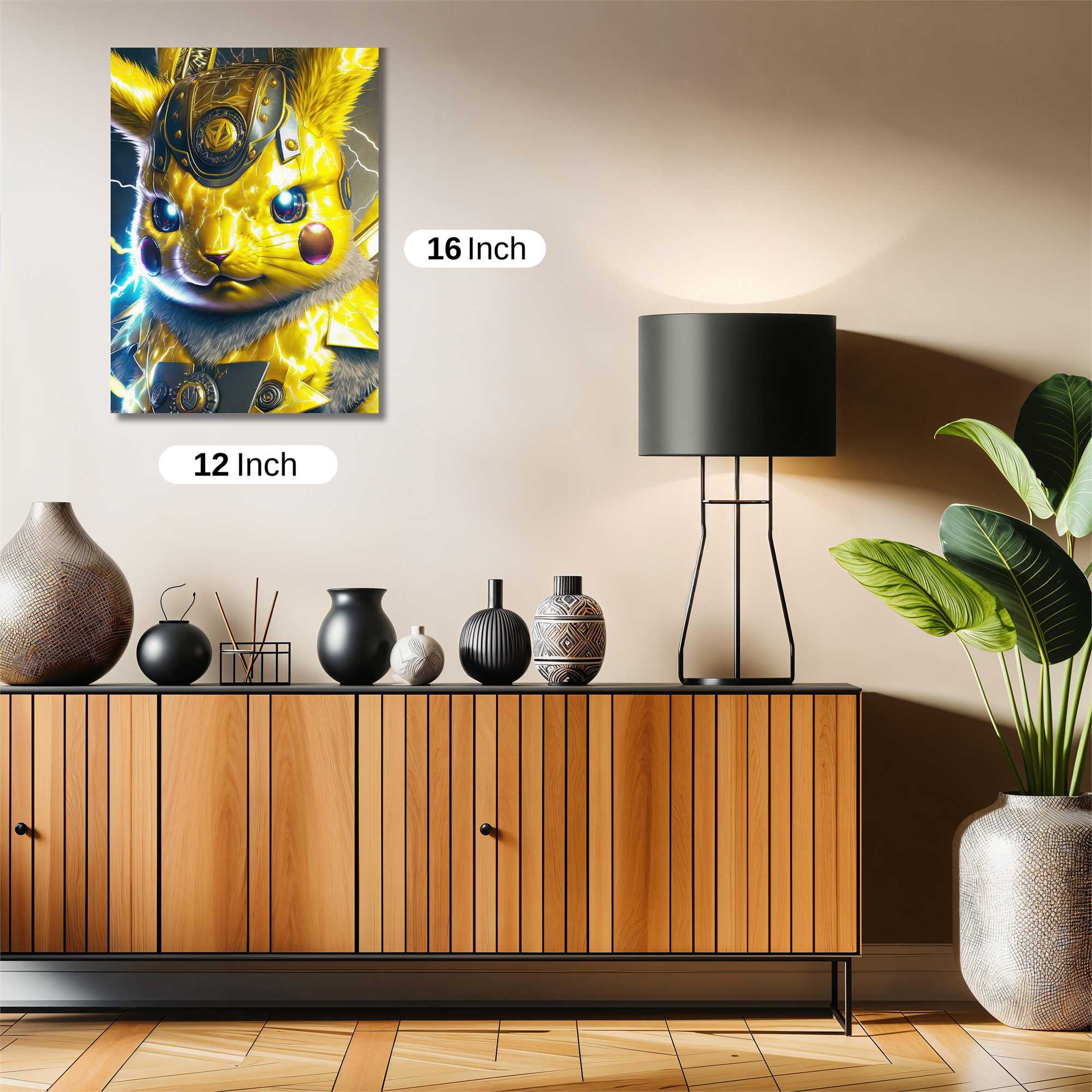 Pikachu Majestic Safe Wall Magnetic / M