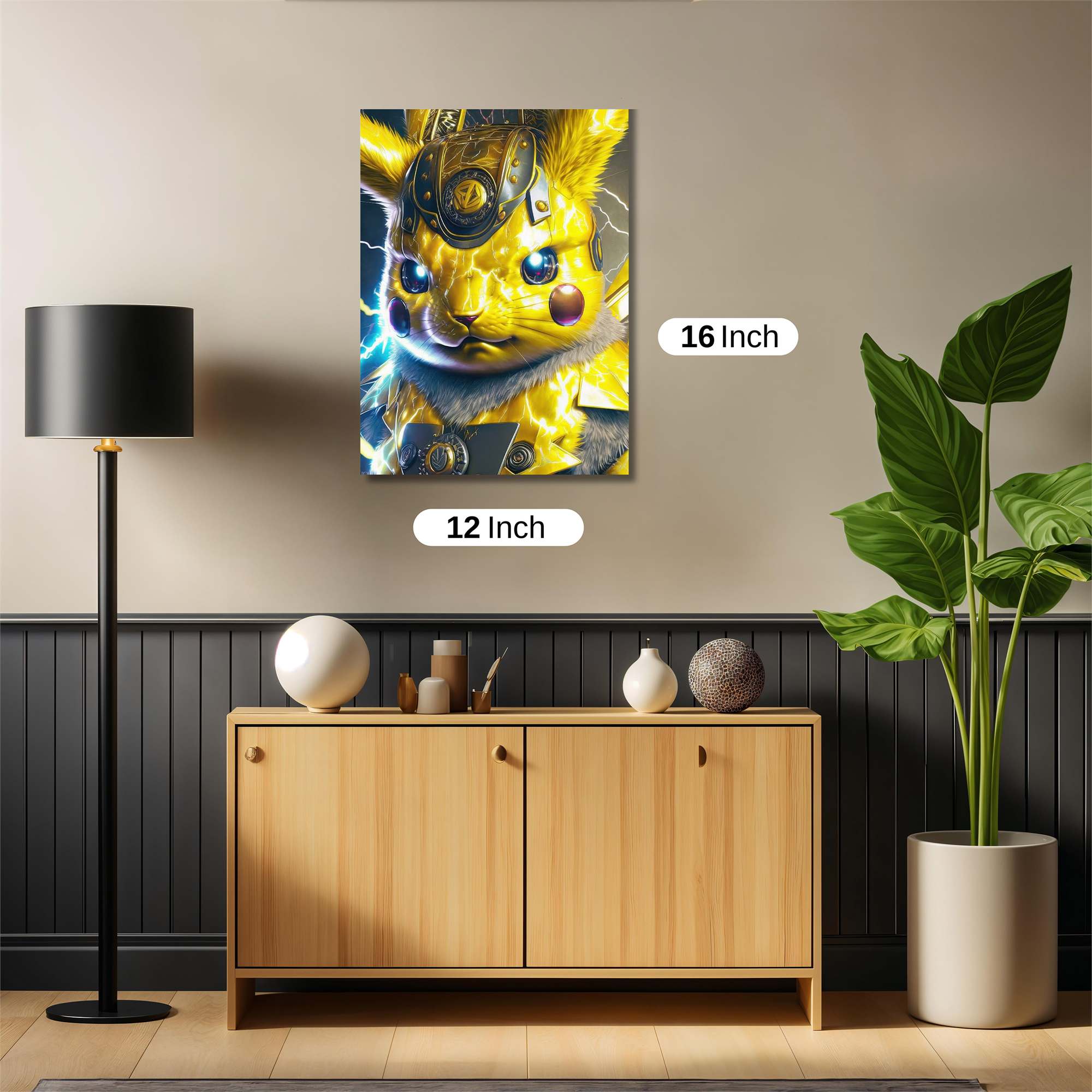 Pikachu Majestic Safe Wall Magnetic / M