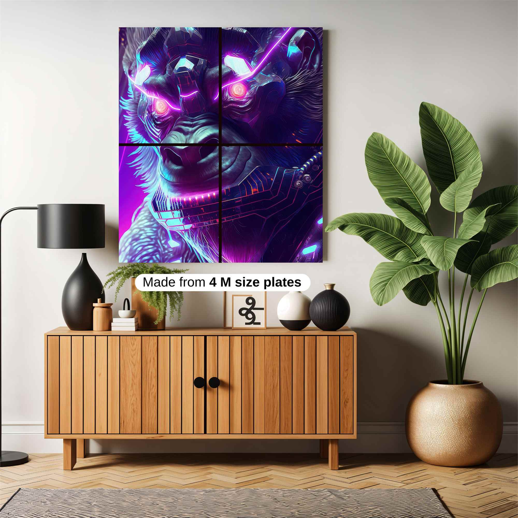 CyberApe Futuristic Safe Wall Magnetic / M