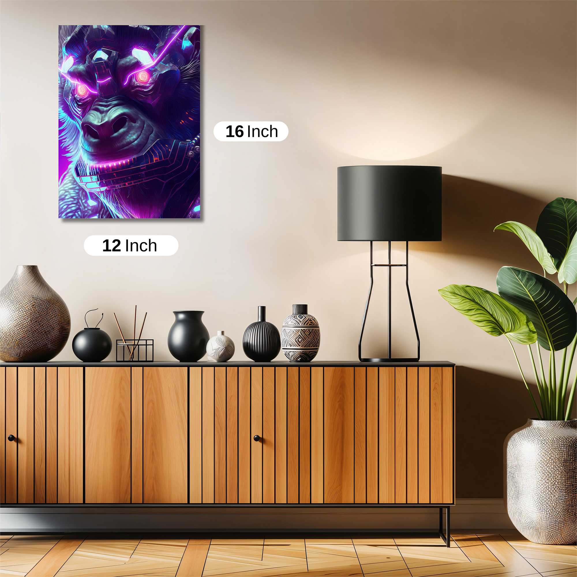 CyberApe Futuristic Safe Wall Magnetic / M