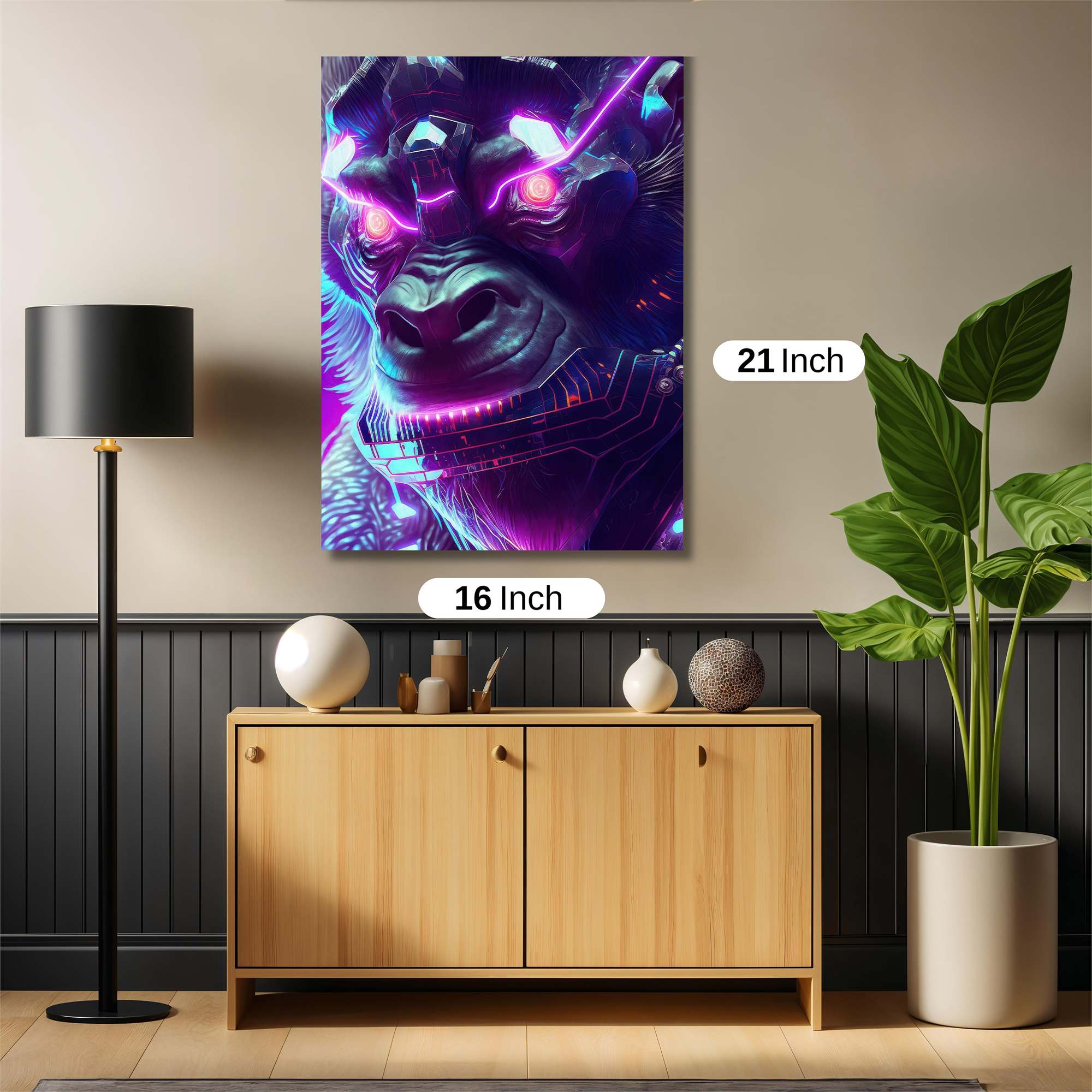 CyberApe Futuristic Safe Wall Magnetic / M