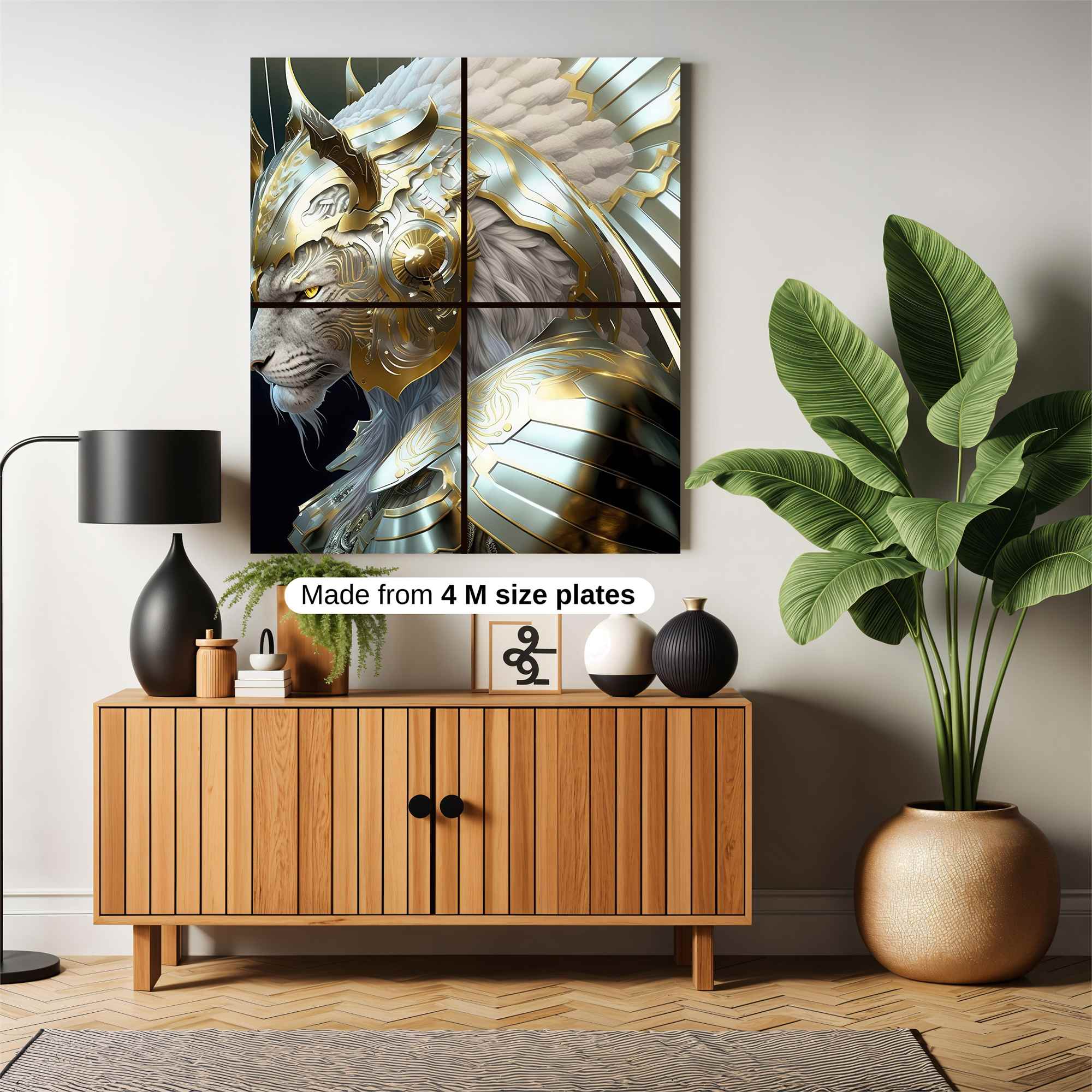 Lion Majesty Safe Wall Magnetic / M