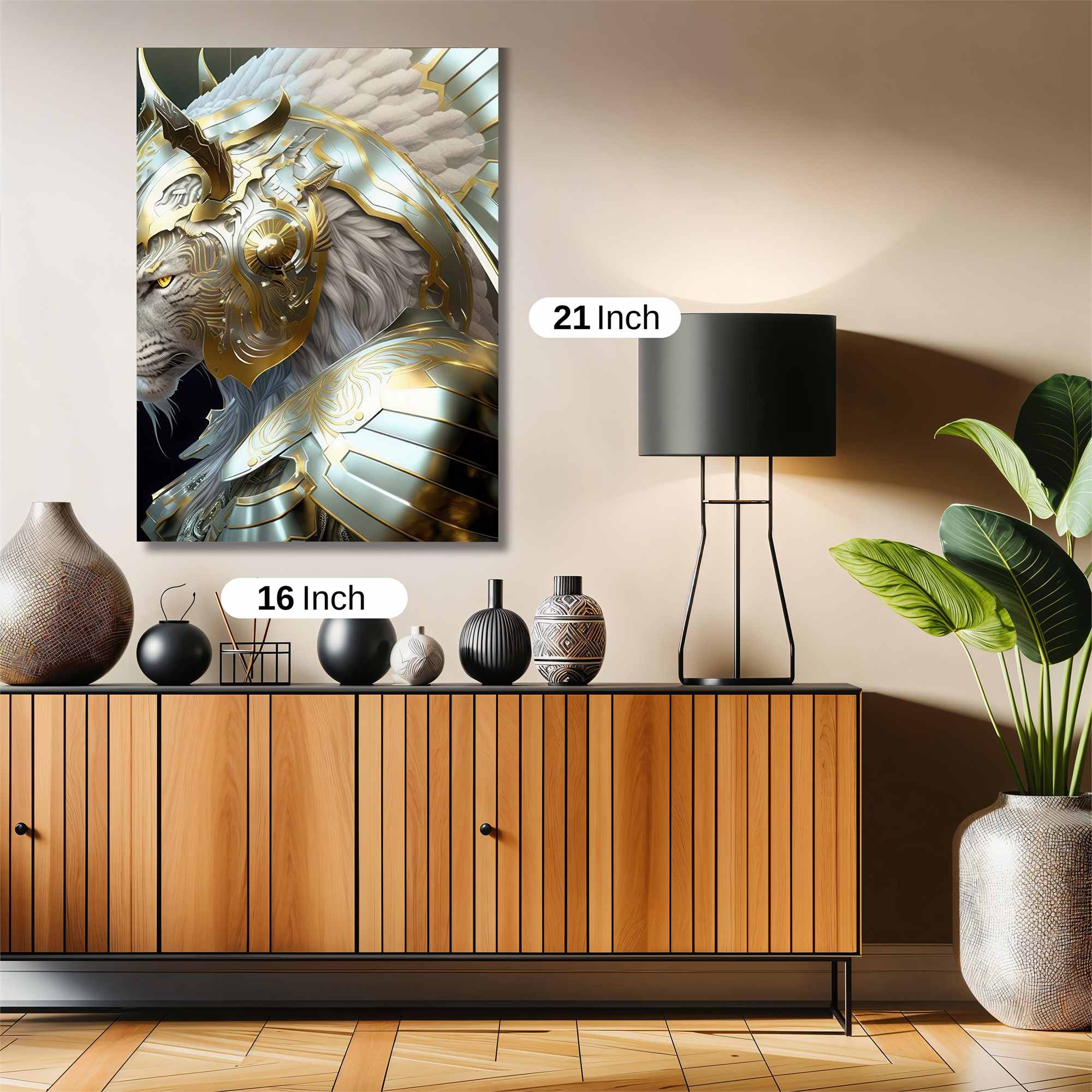 Lion Majesty Safe Wall Magnetic / M