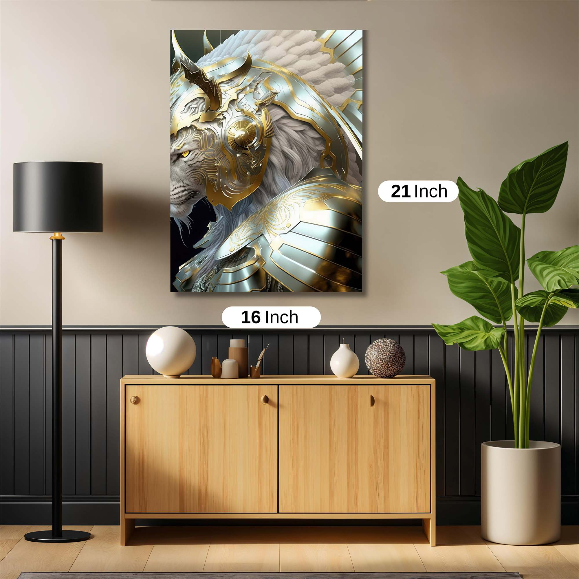 Lion Majesty Safe Wall Magnetic / M