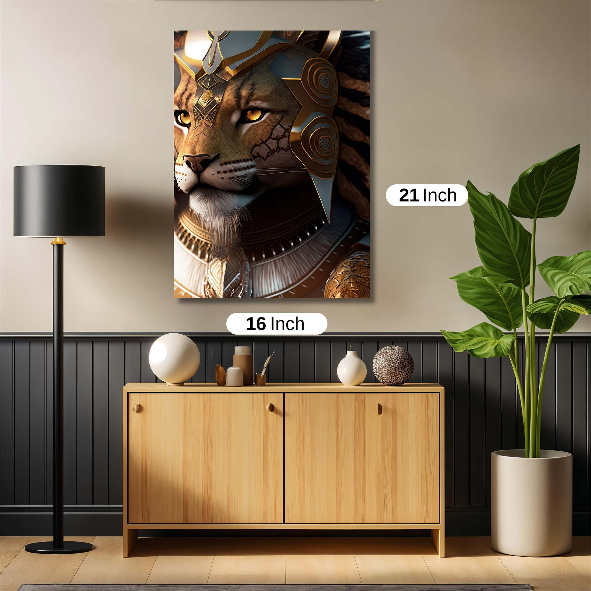 Pharaoh Feline Safe Wall Magnetic / M