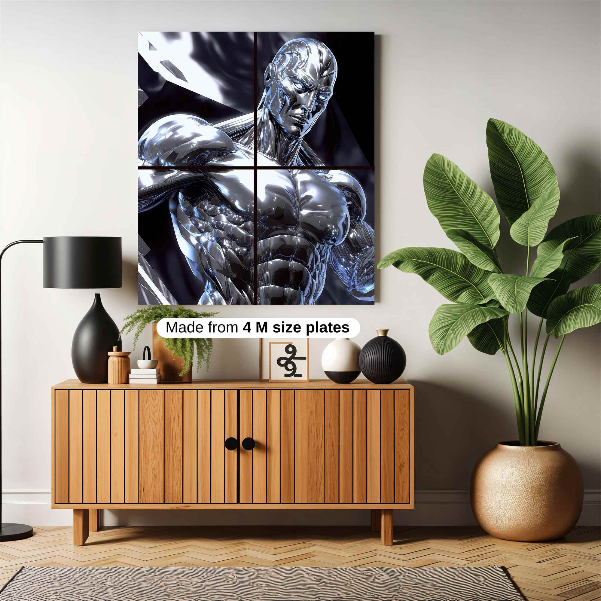 Silver Sentry Safe Wall Magnetic / M