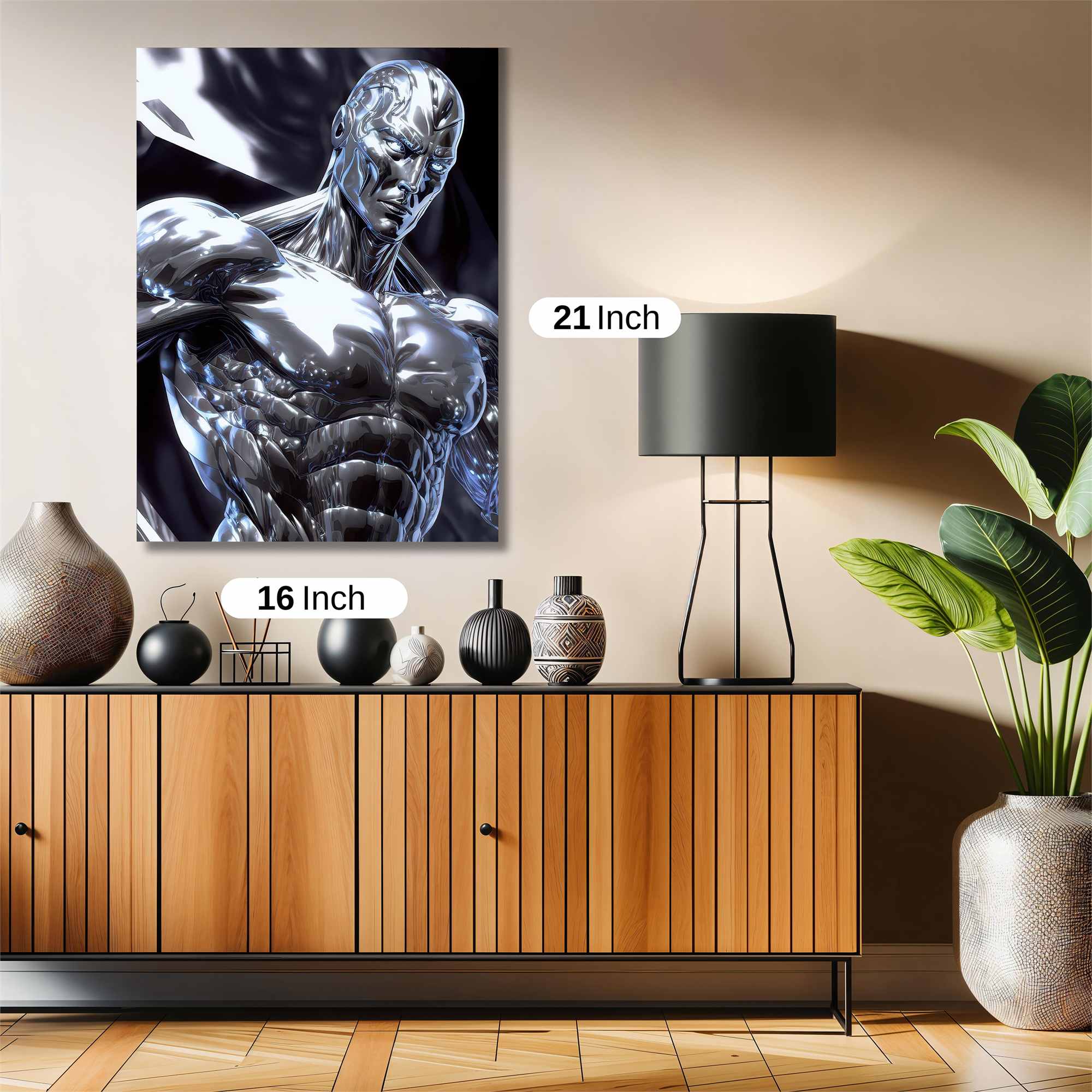 Silver Sentry Safe Wall Magnetic / M