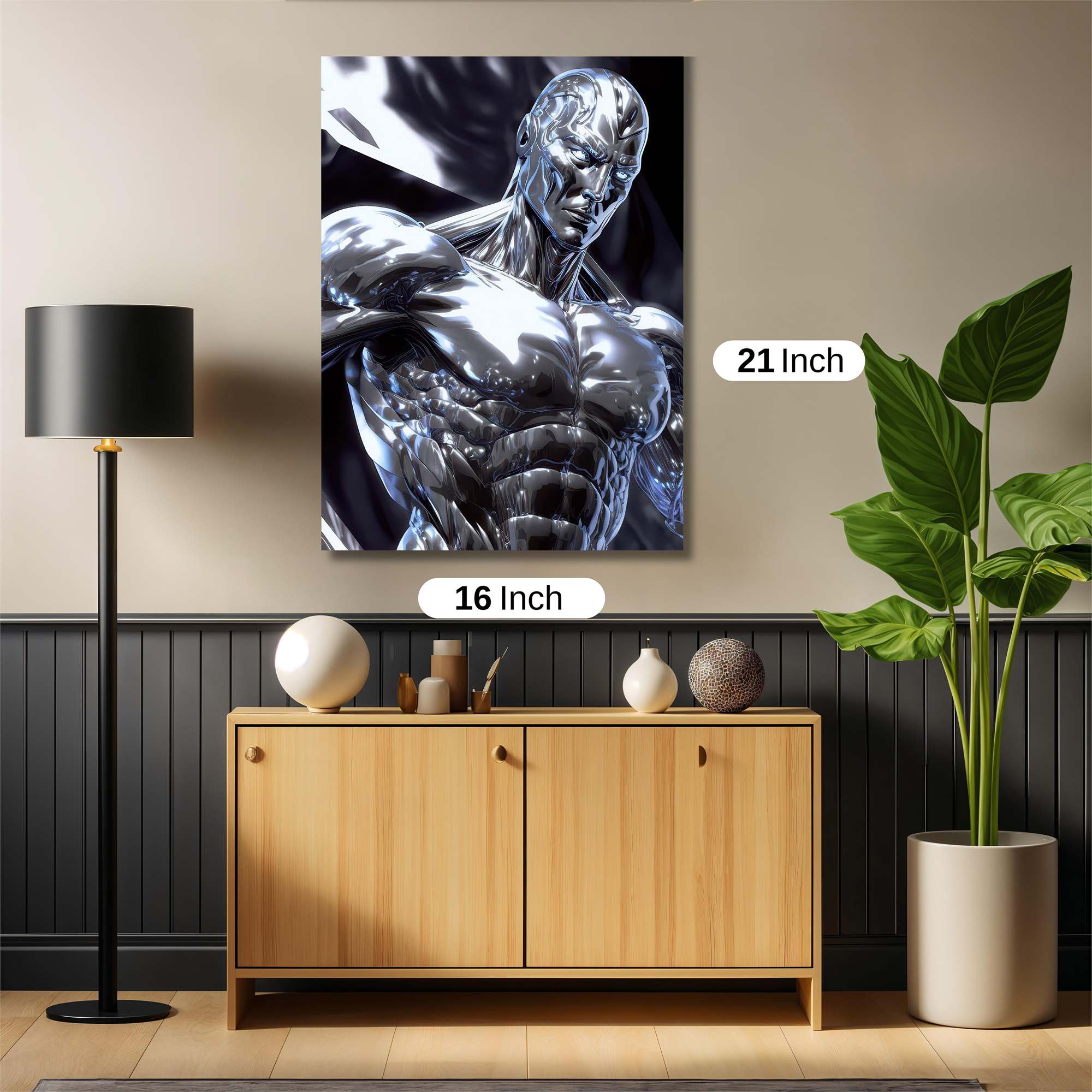 Silver Sentry Safe Wall Magnetic / M