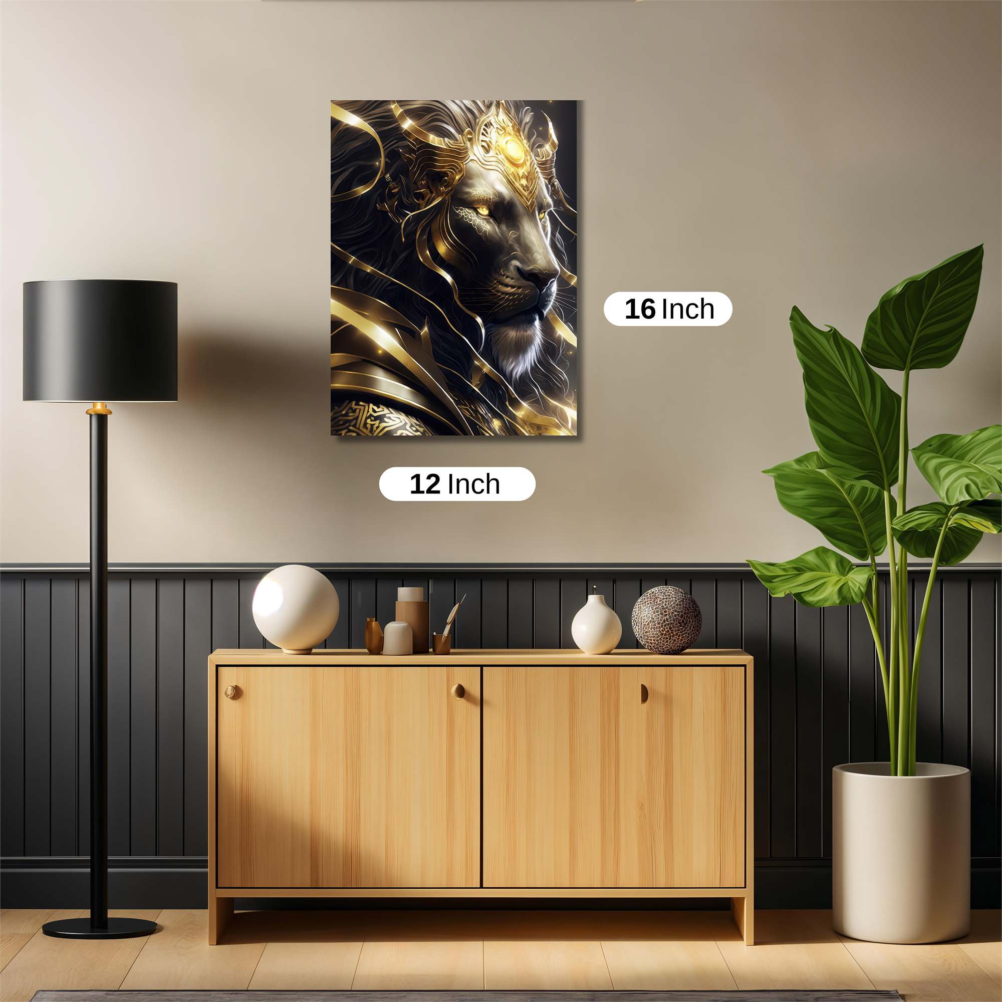 Lion Radiance Safe Wall Magnetic / M