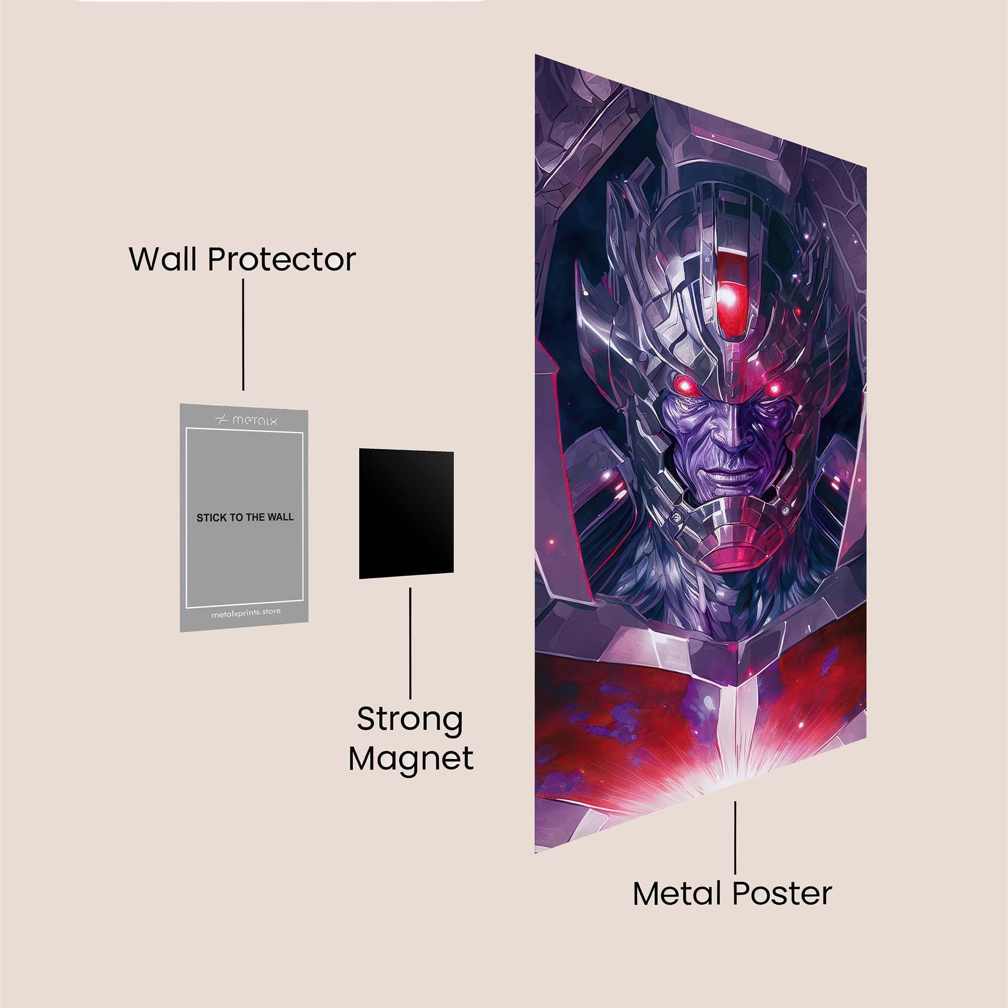Galactus Enigmatic Safe Wall Magnetic / M