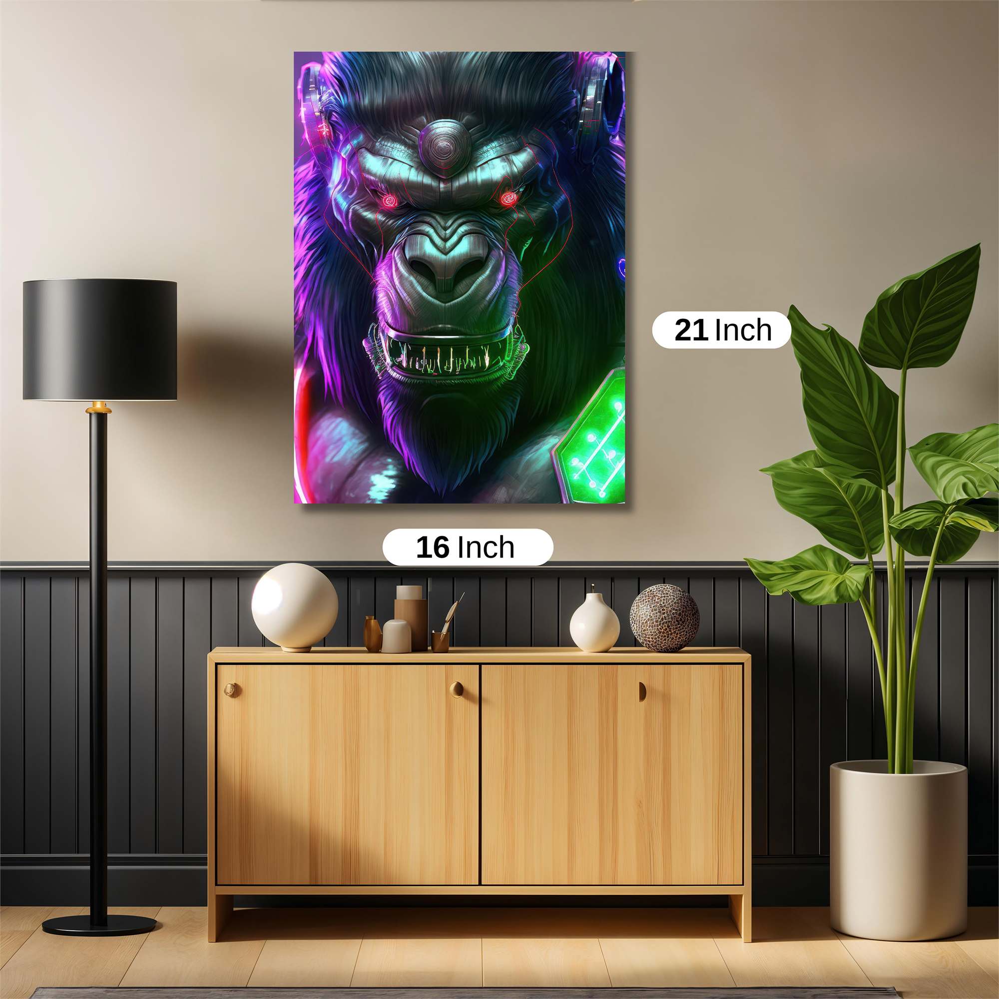 CyberGorilla Safe Wall Magnetic / M