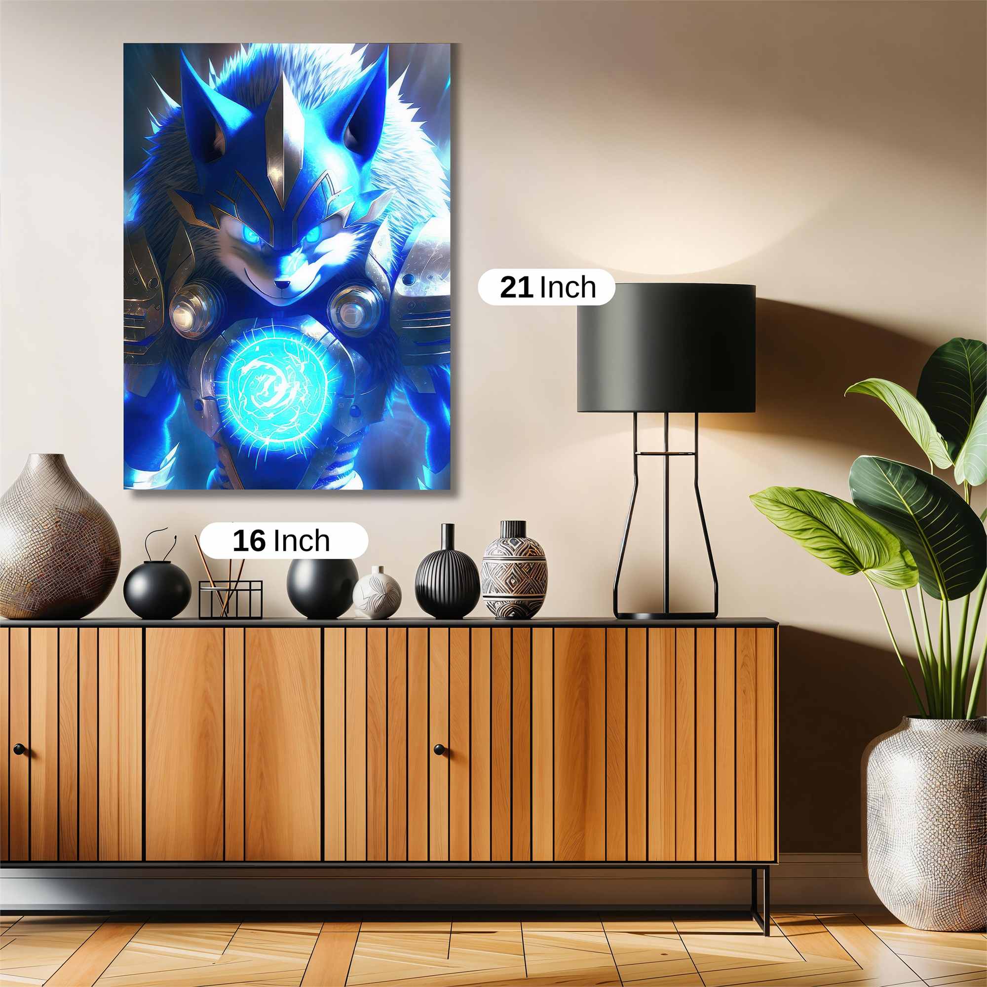 Wolf Radiance Safe Wall Magnetic / M